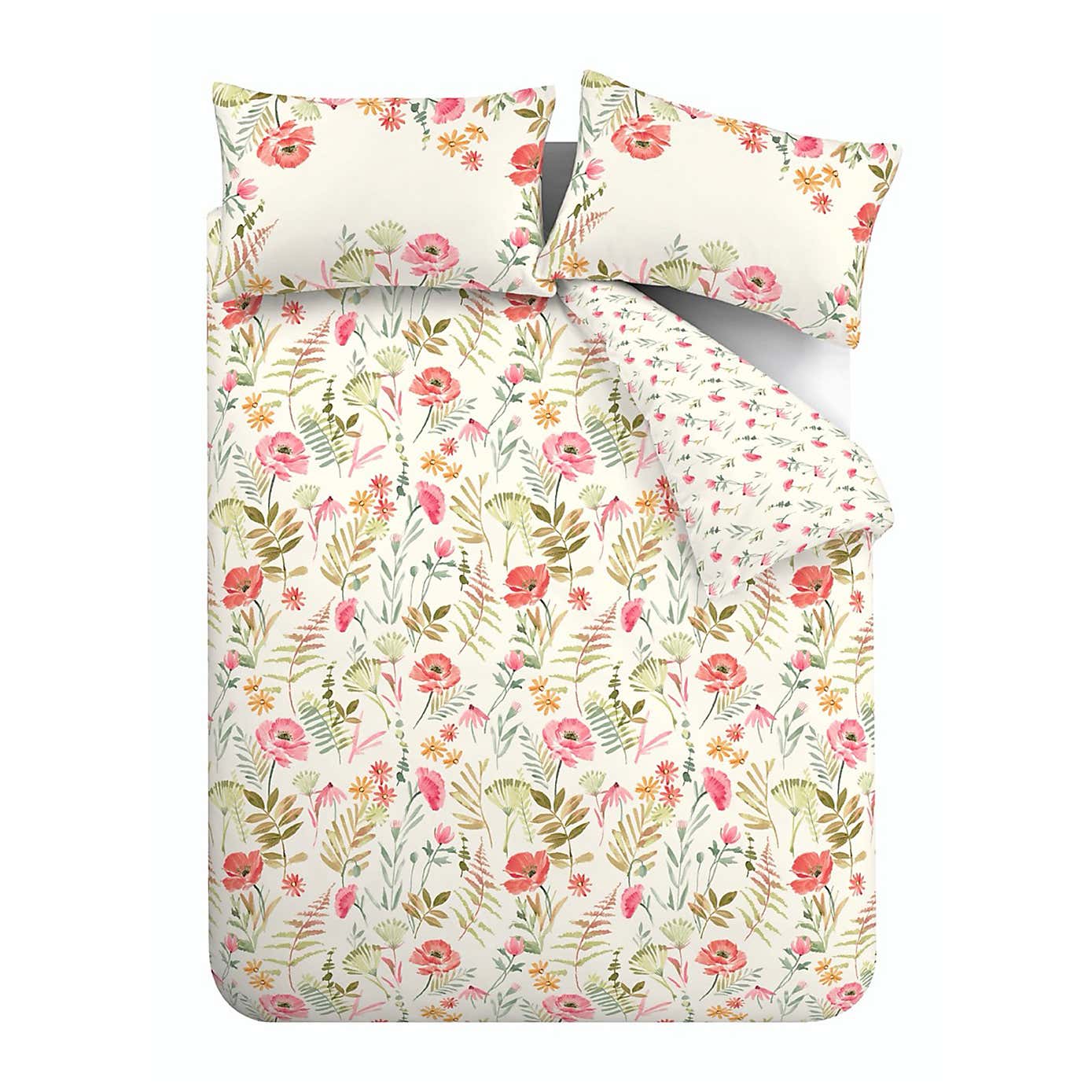 Catherine Lansfield Ella Poppy Duvet Cover Set
