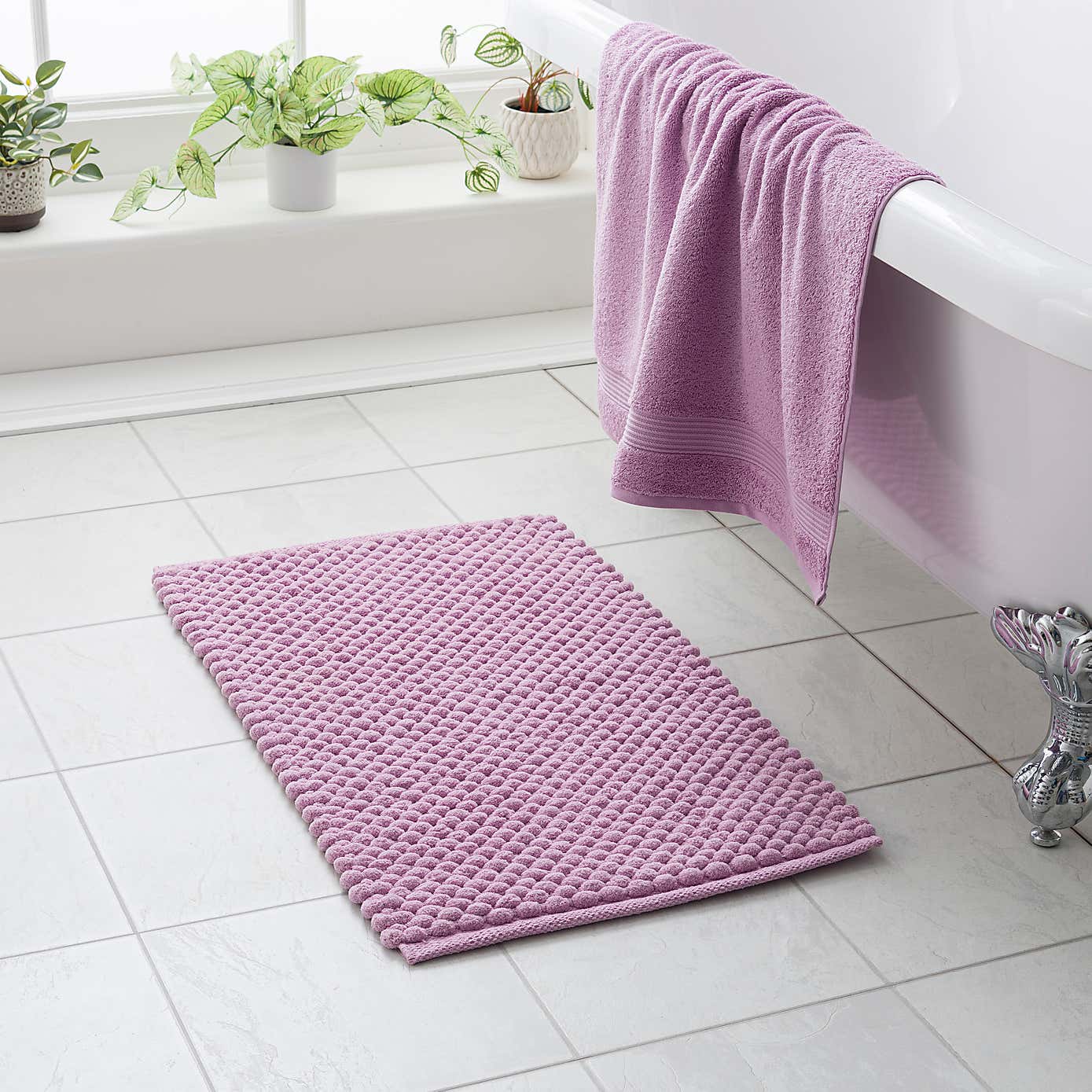 100% Recycled Pebble Bath Mat