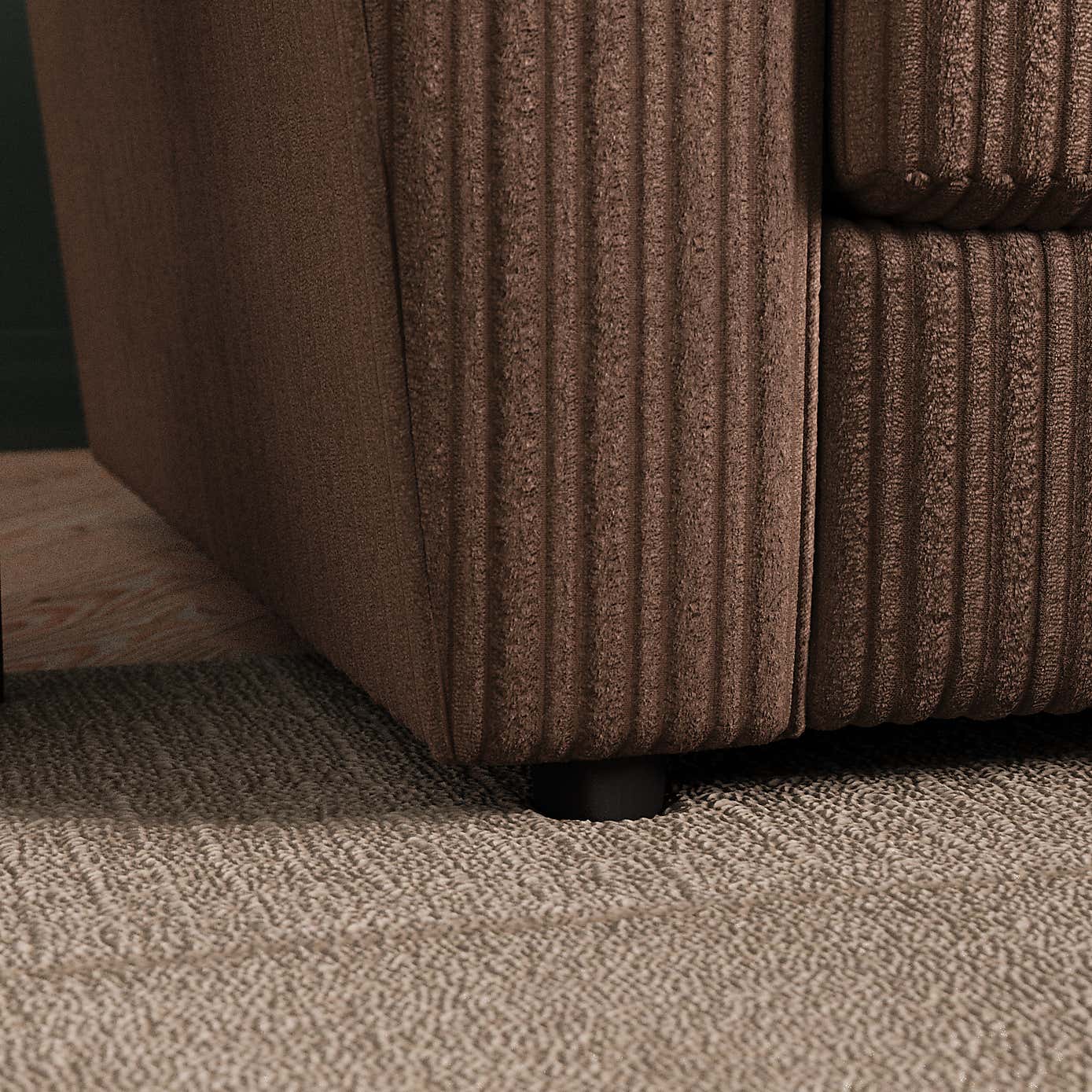 Blake Jumbo Cord Right Hand Corner Sofa