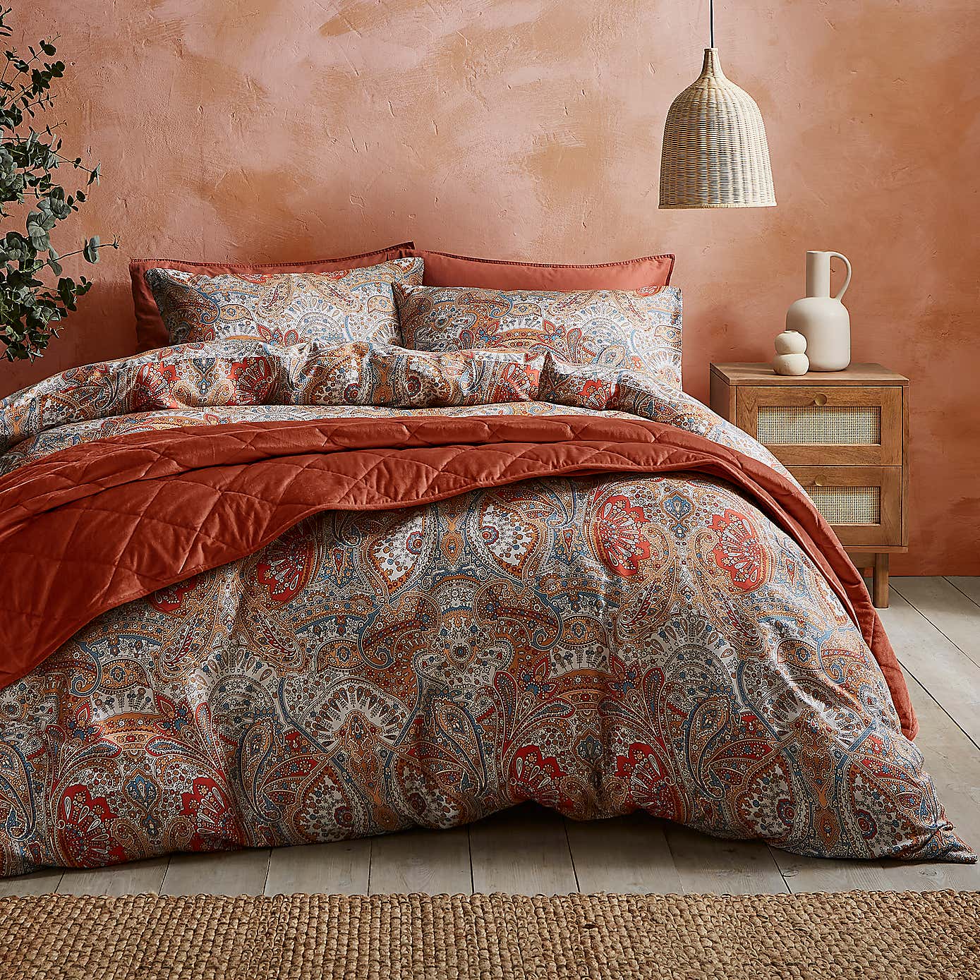 Zinnia Duvet Cover & Pillowcase Set