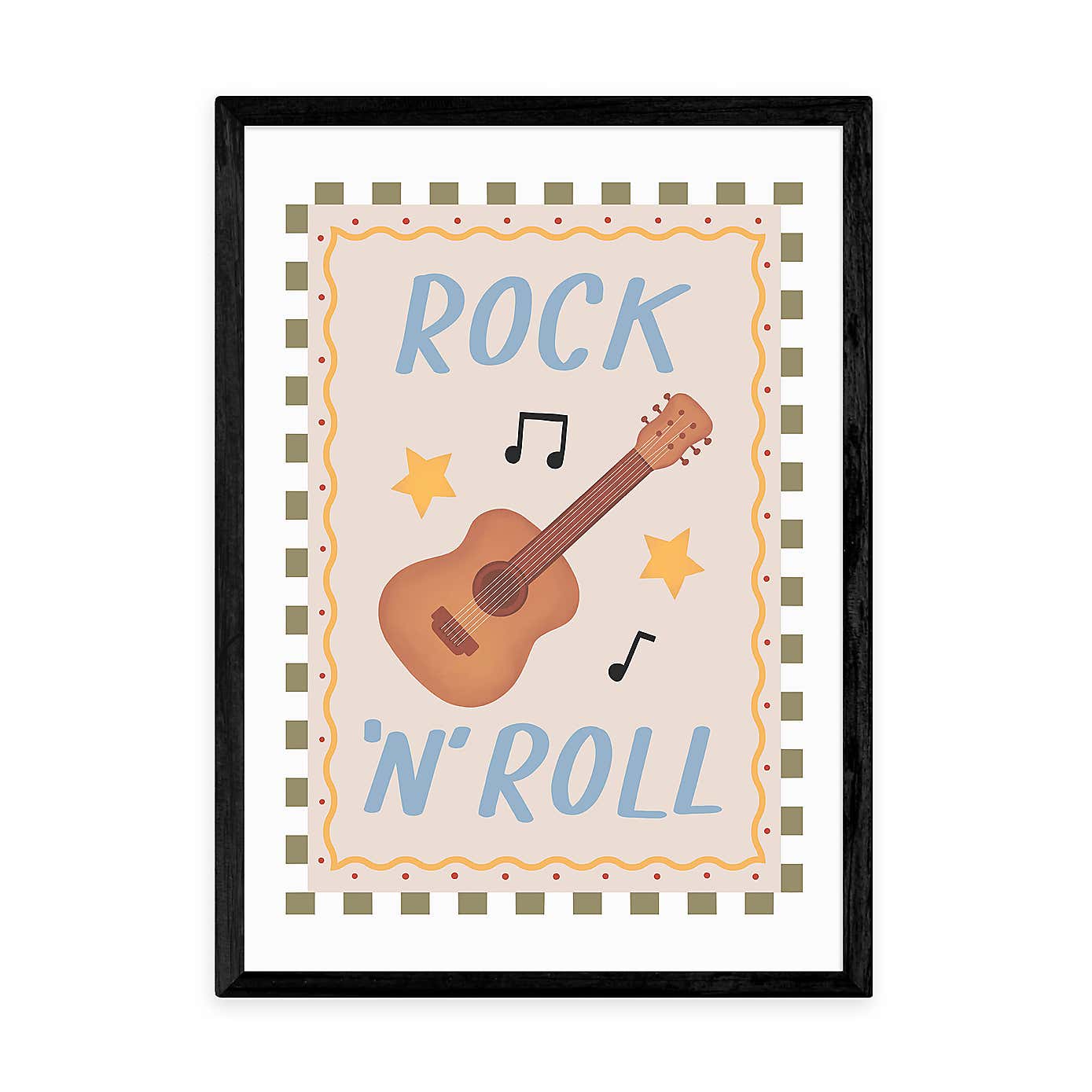 East End Prints Rock n Roll Print by Kid of the Village