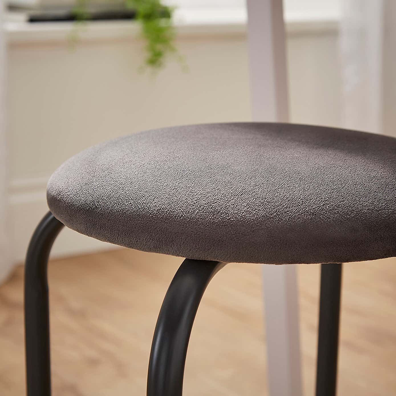 Verity Velvet Stacking Stool