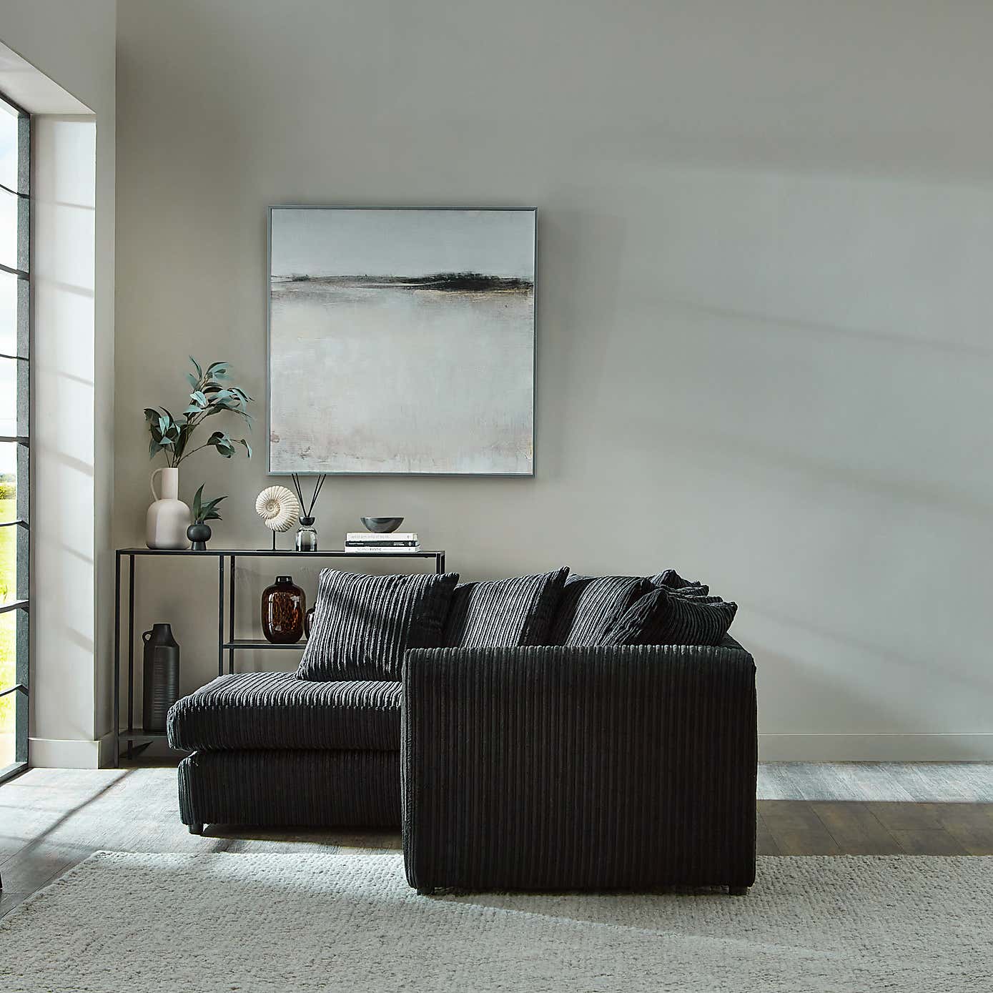 Blake Jumbo Cord Right Hand Corner Sofa