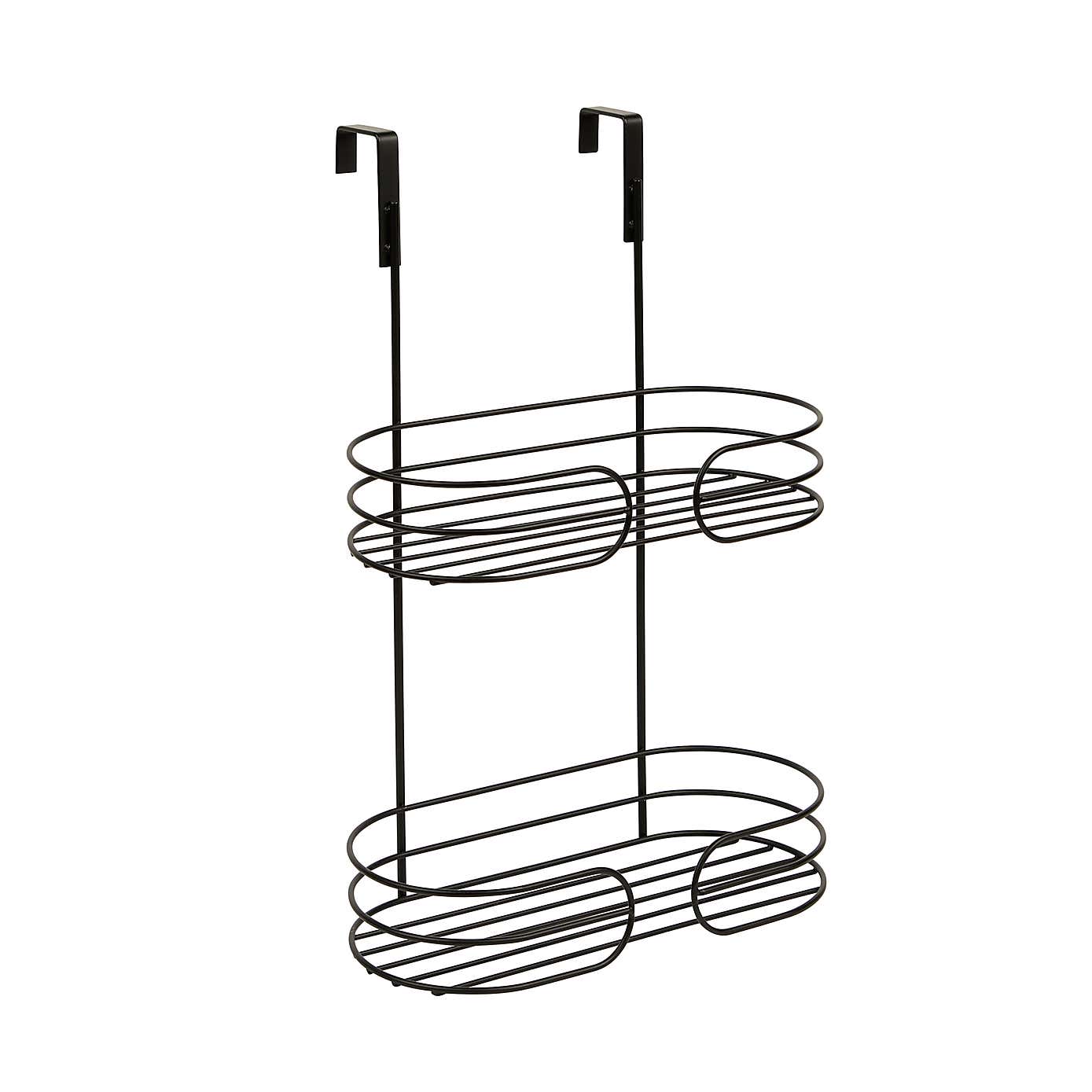 Bathroom Basics Two Tier Over Door Caddy
