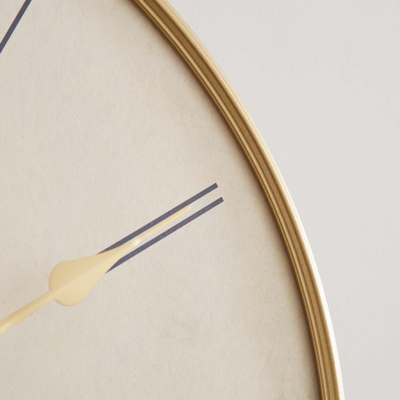 Frances Antique Brass Wall Clock