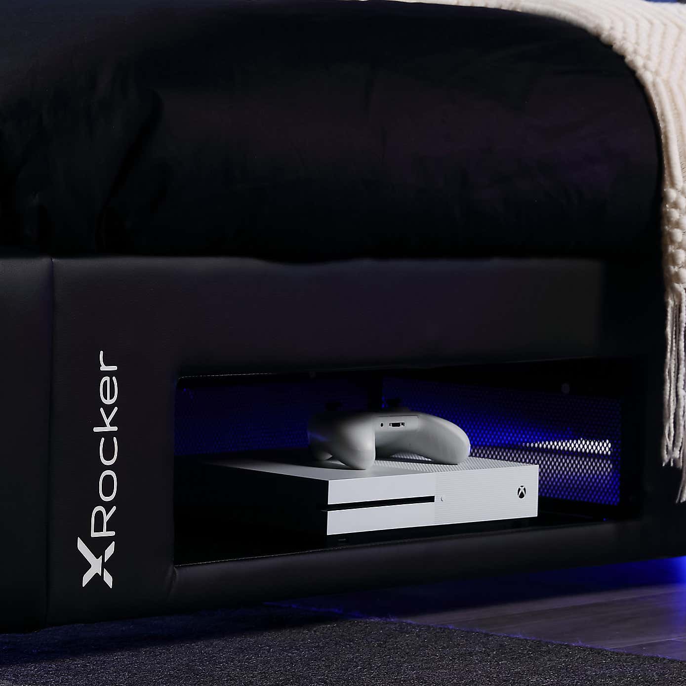 X Rocker Cerberus Twist TV Single Gaming Bed