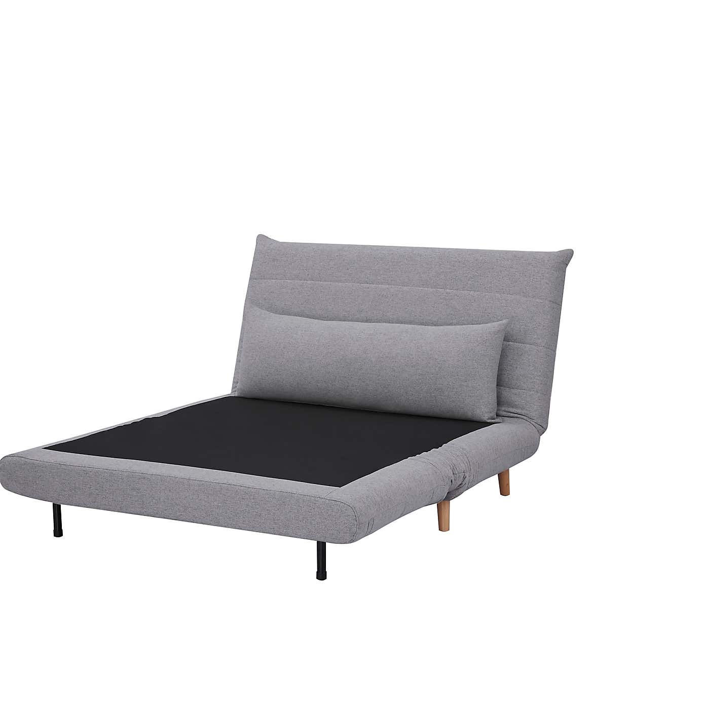 Aria Fabric Compact Double Sofa Bed