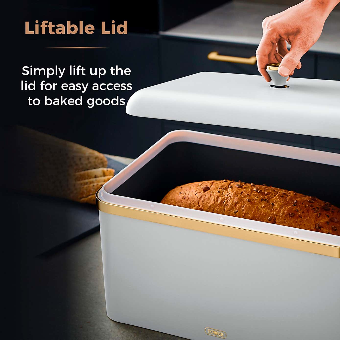 Tower Cavaletto Bread Bin