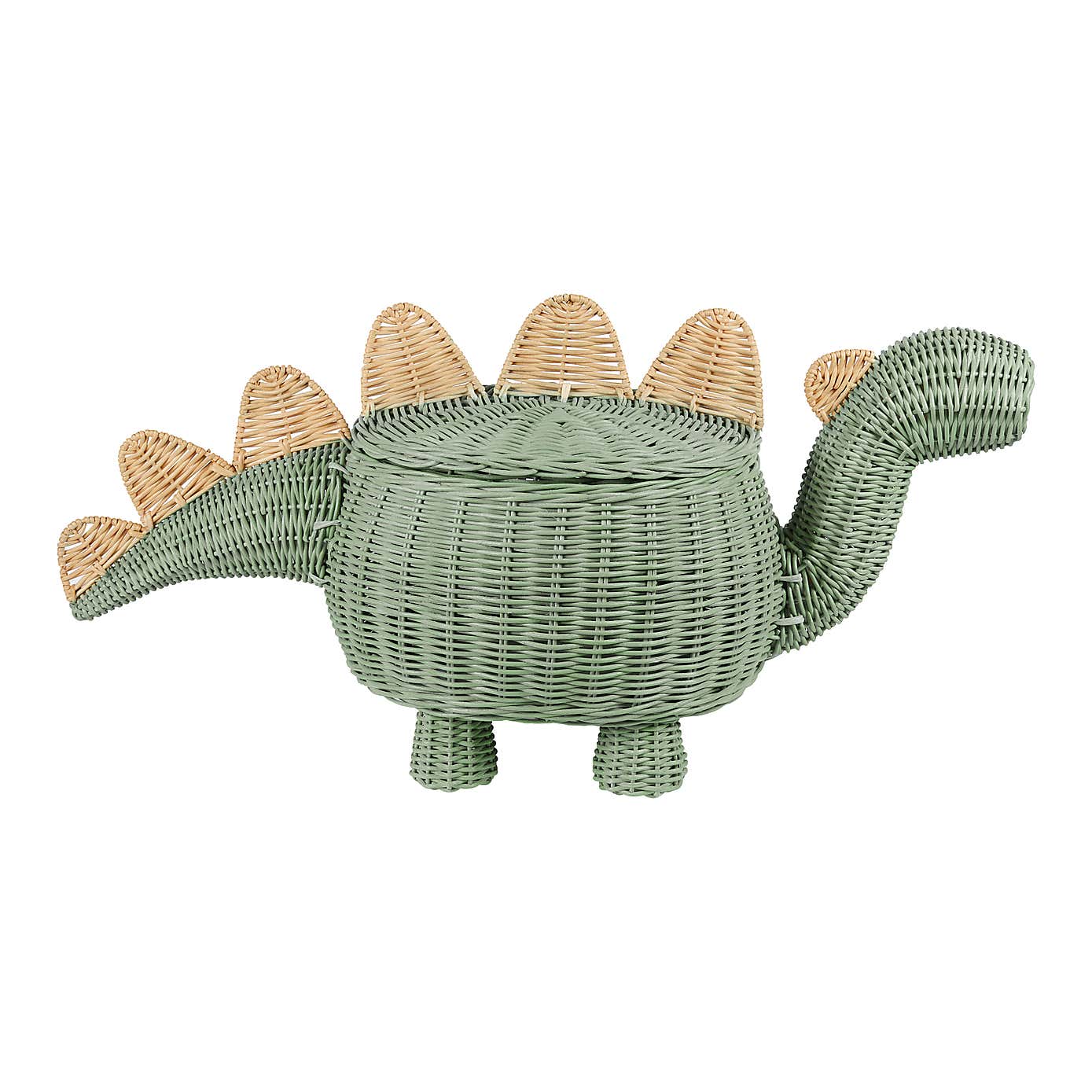 Dinosaur Rattan Storage Basket