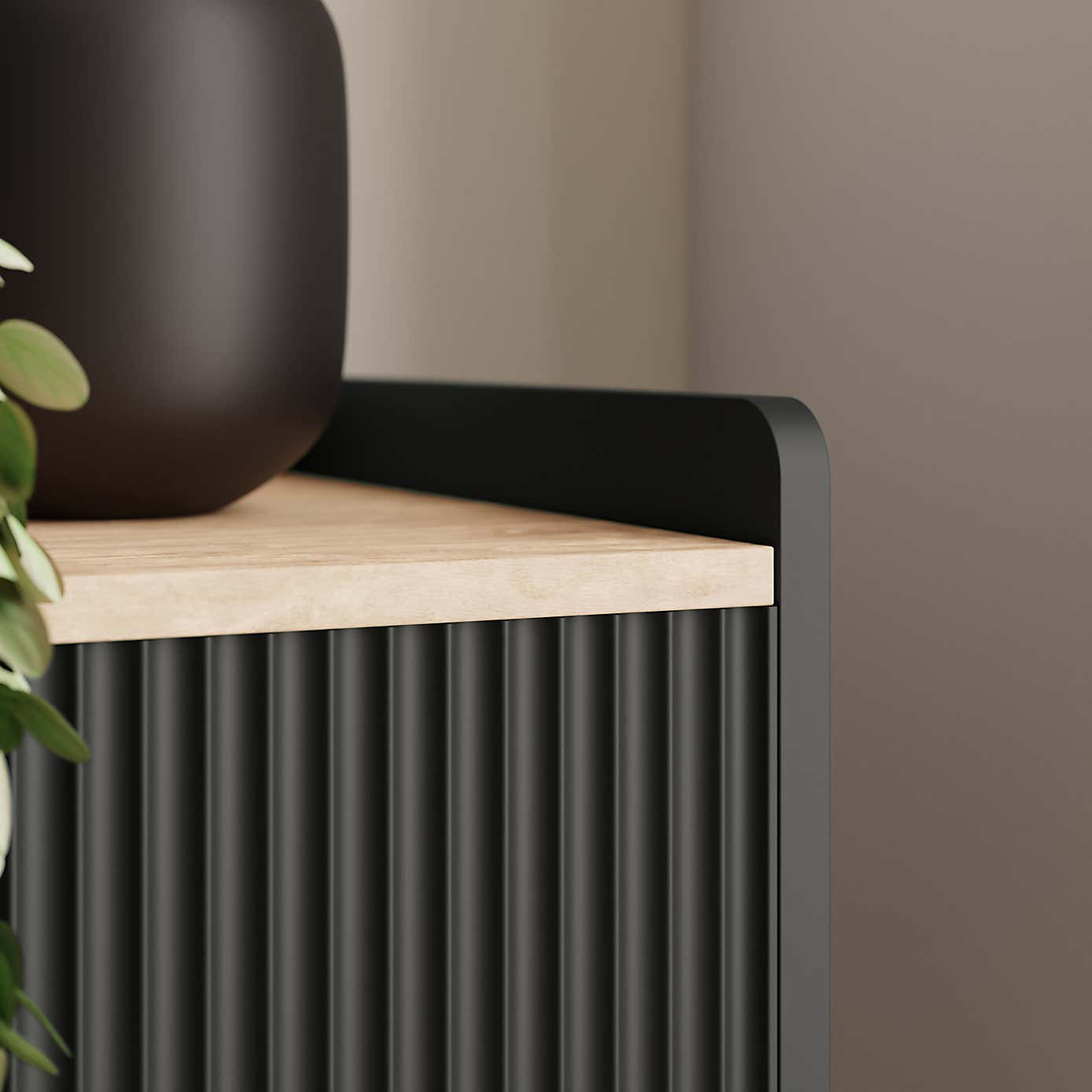 Georgi Extra Wide TV Unit Black