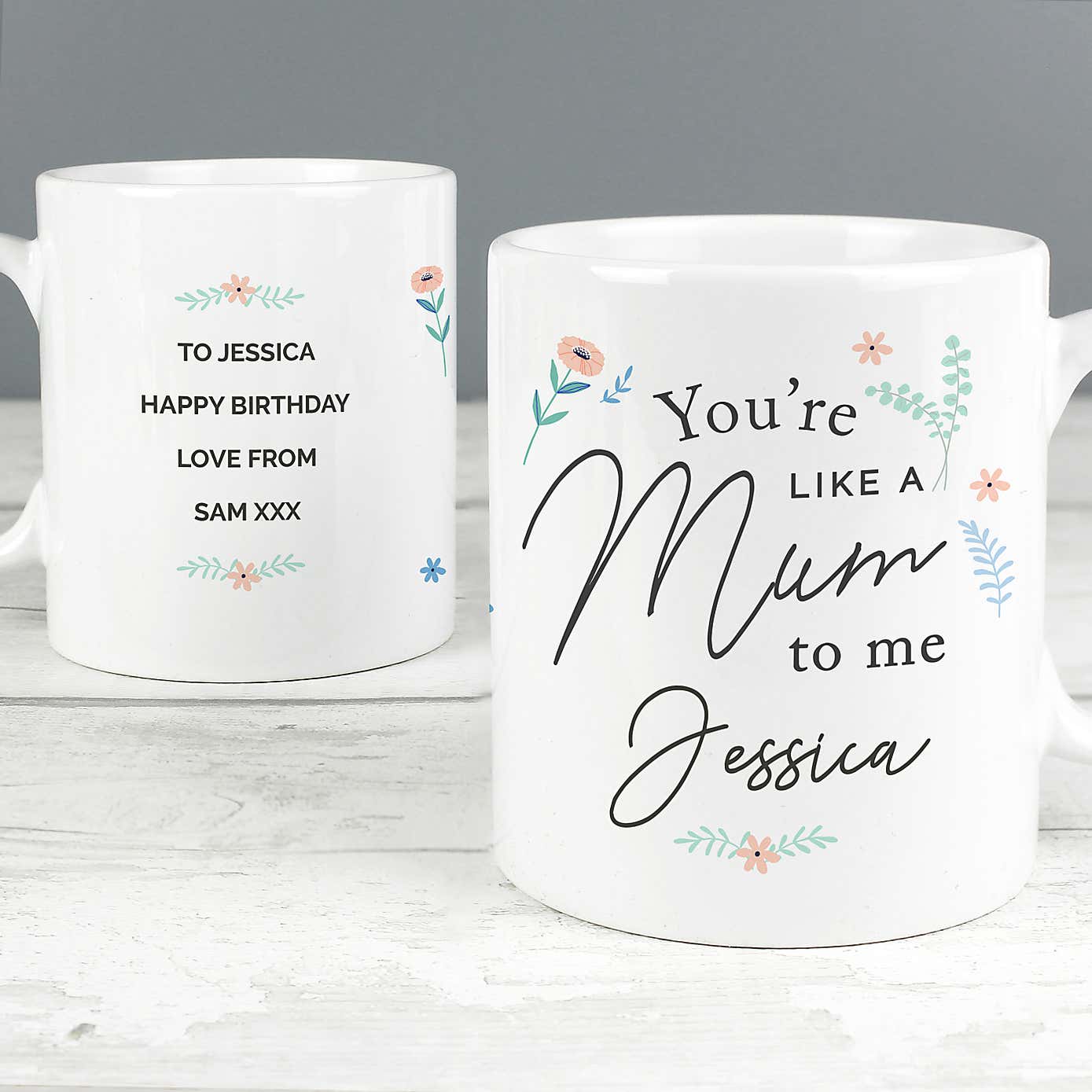 Personalised Youre Like A Mum To Me Mug