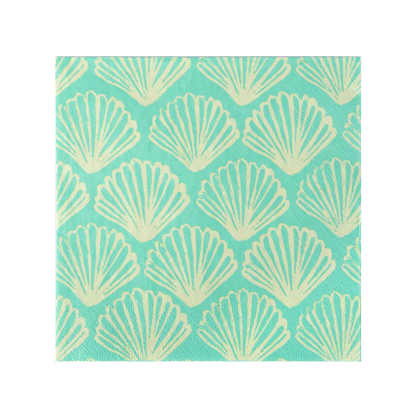 Pack of 20 Shell Paper Napkins