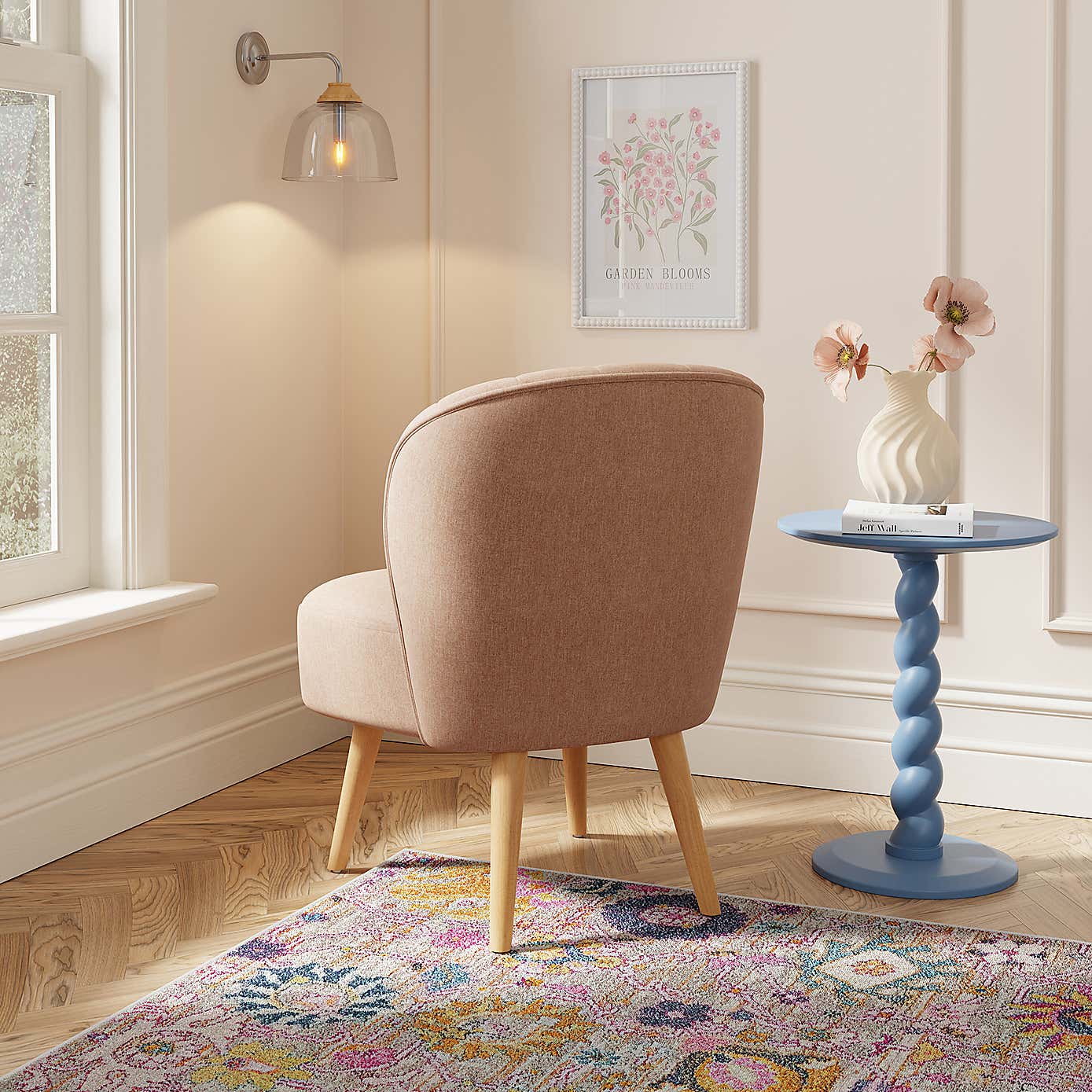 Colette Linen Accent Chair