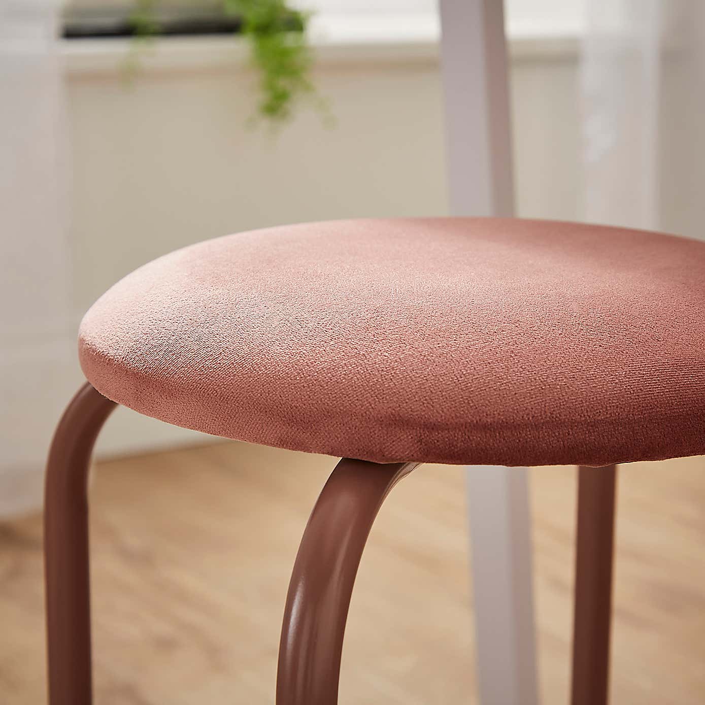 Verity Velvet Stacking Stool