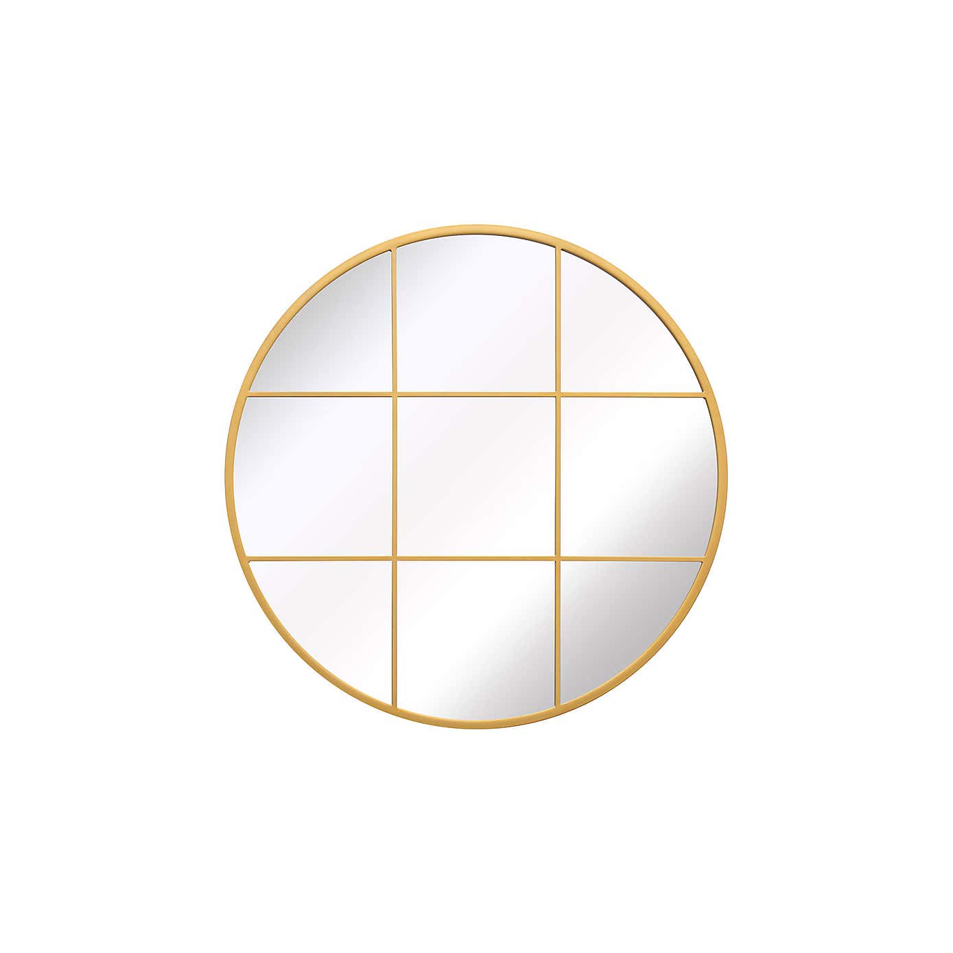 Circulus Window Round Indoor Outdoor Wall Mirror