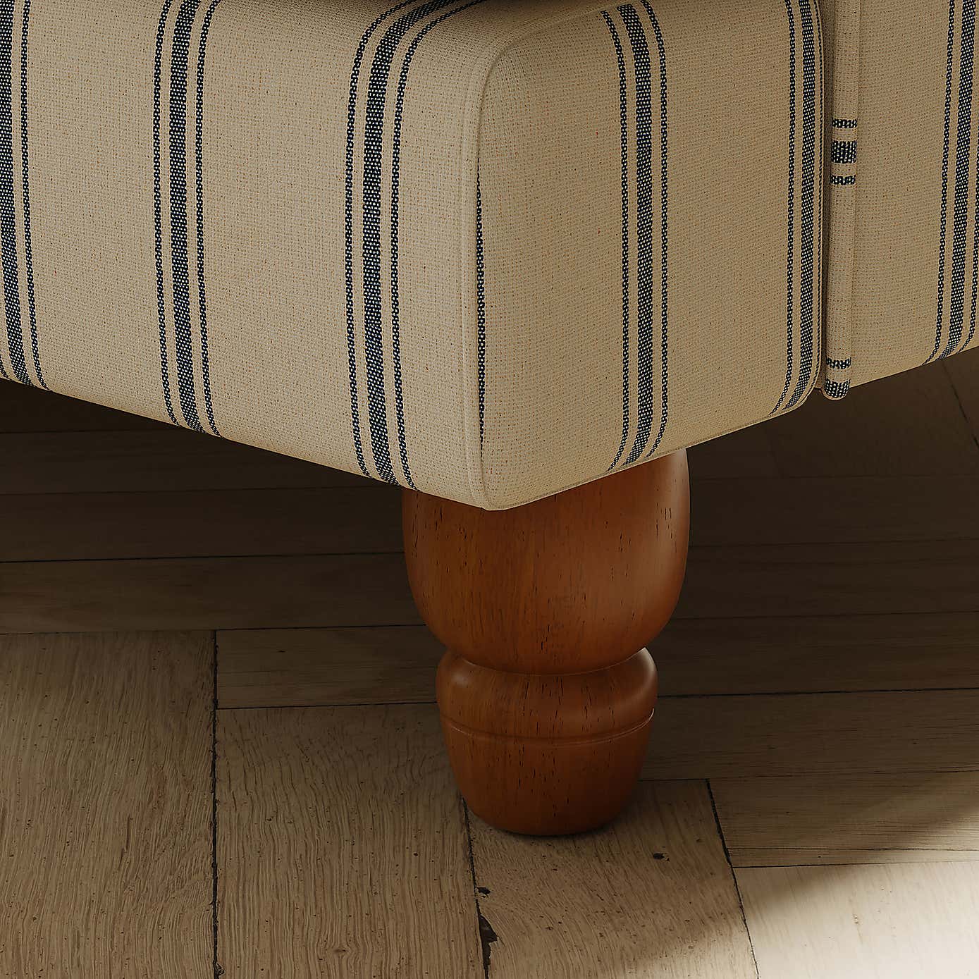 Beatrice Folkstone Stripe Snuggle Chair