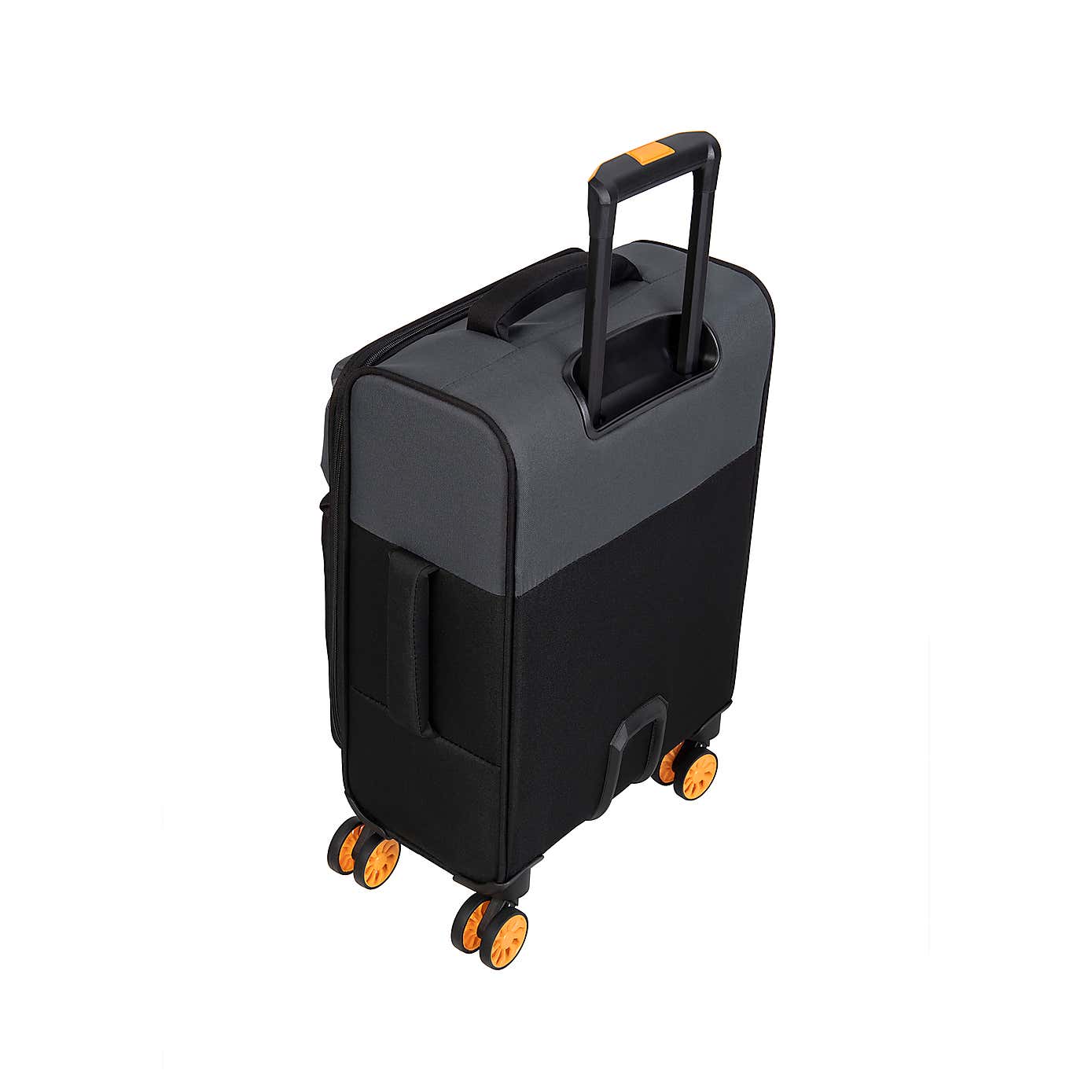 IT Luggage Pewter & Black Duo Tone Suitcase