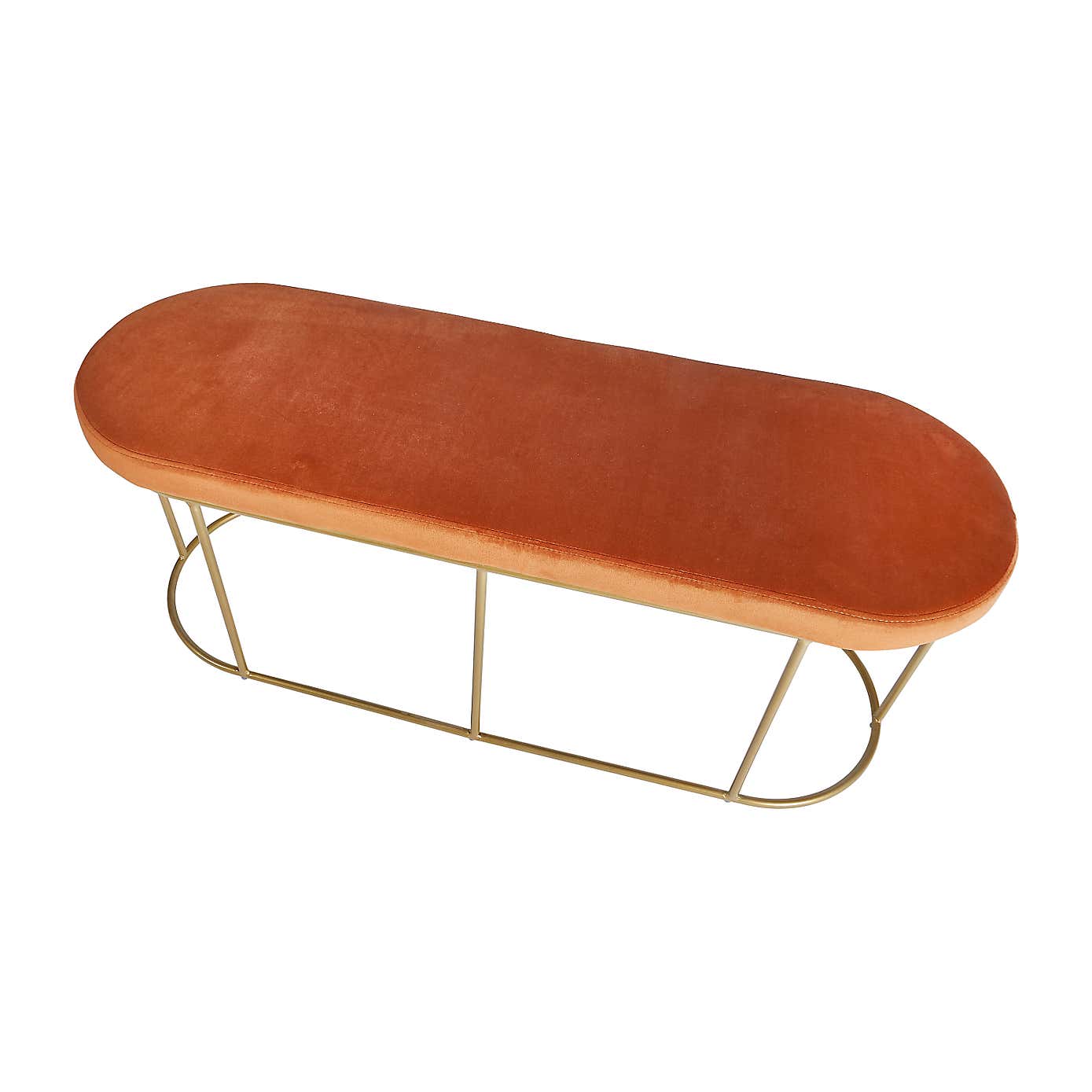 Nino Velvet Bench