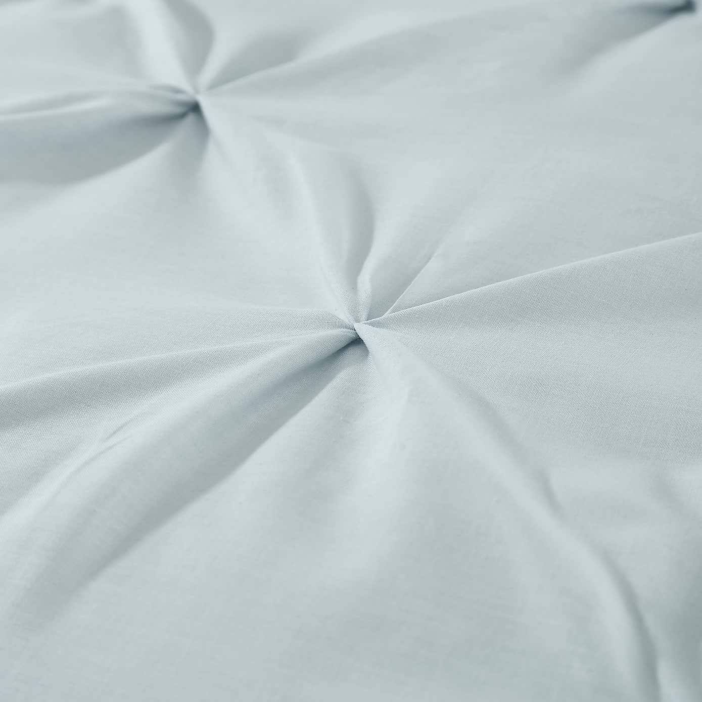Serene Lara Duvet Cover & Pillowcase Set White