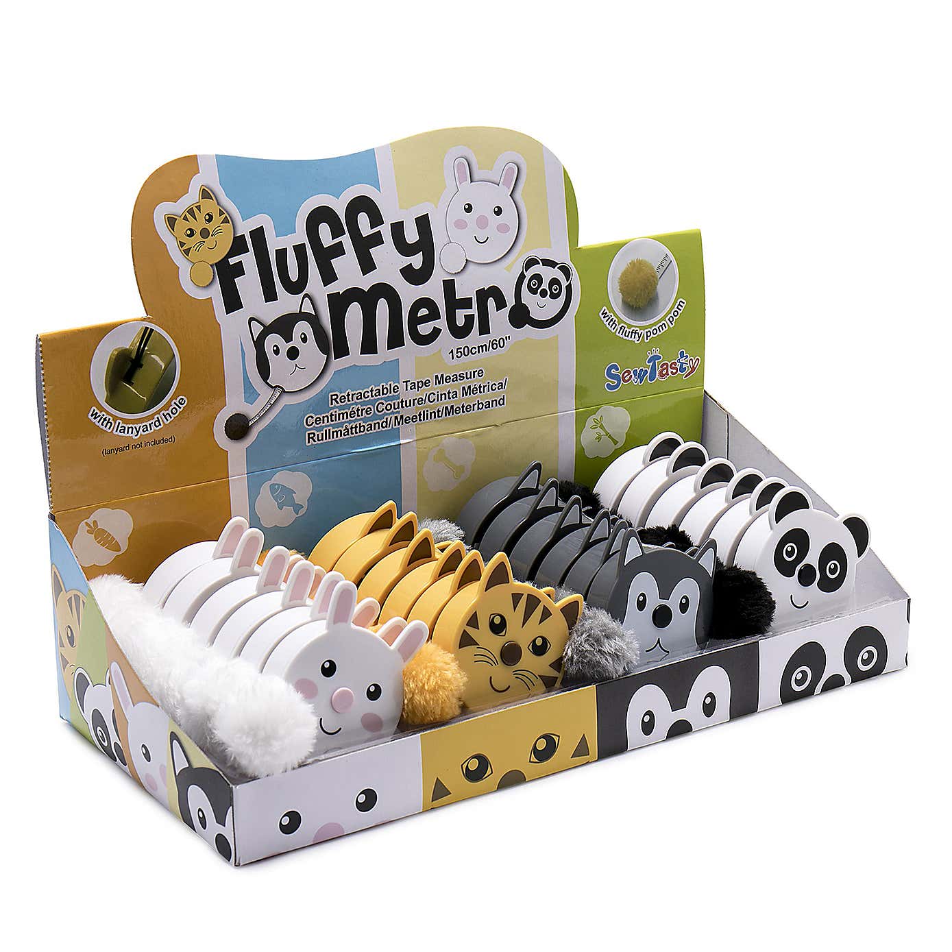 Fluffy Animal Tape Measure