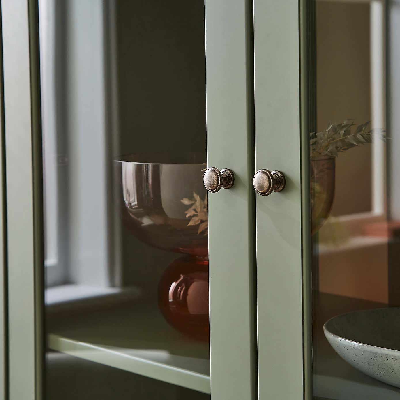 Beatrice Striped Tall Cabinet