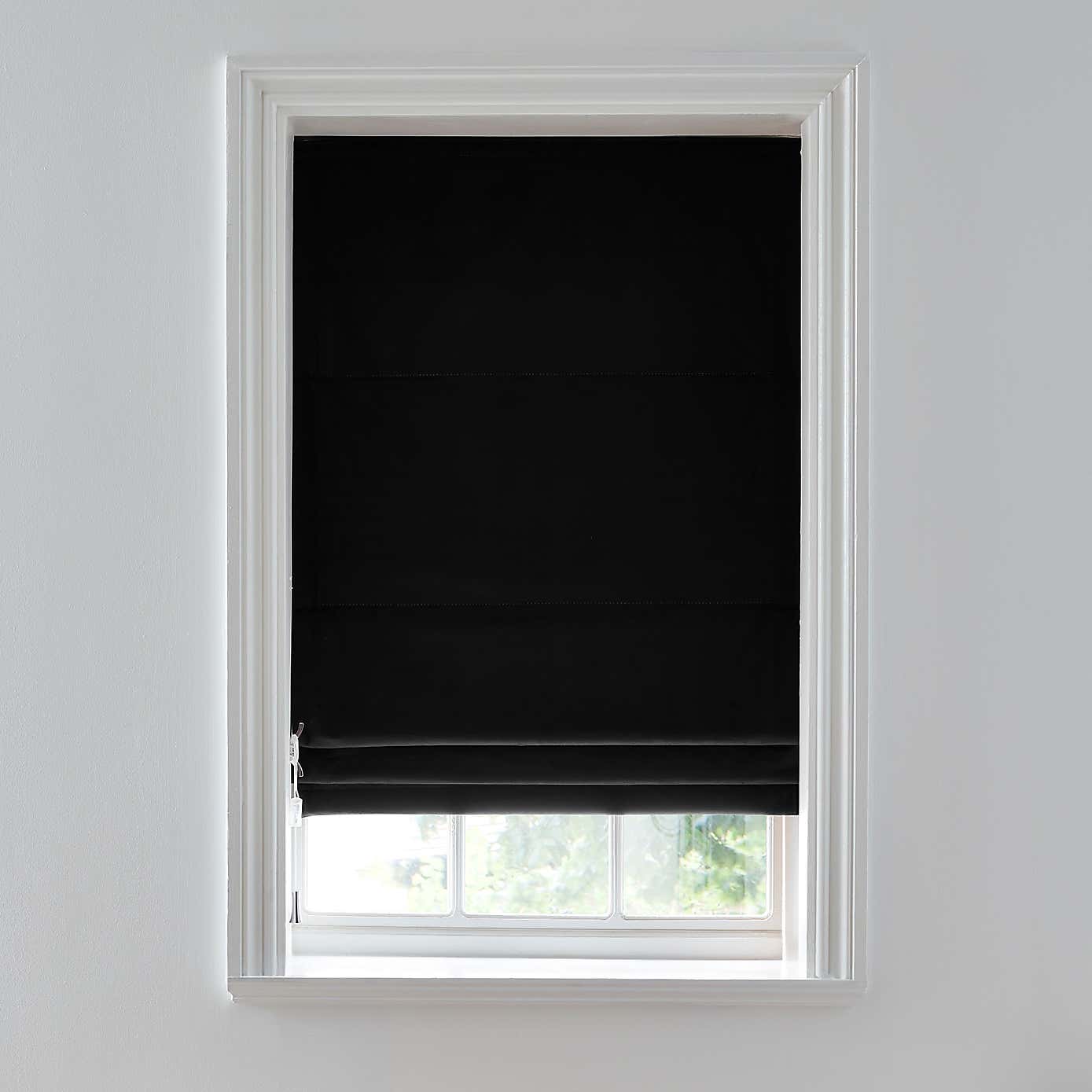 Recycled Velour Roman Blind