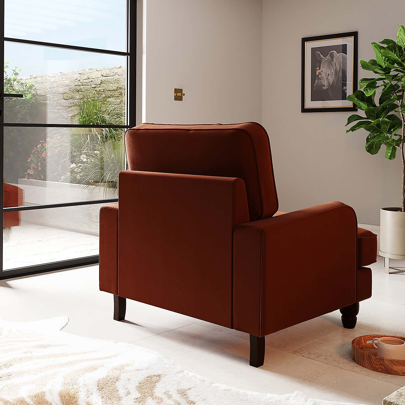 Beatrice Velvet Armchair