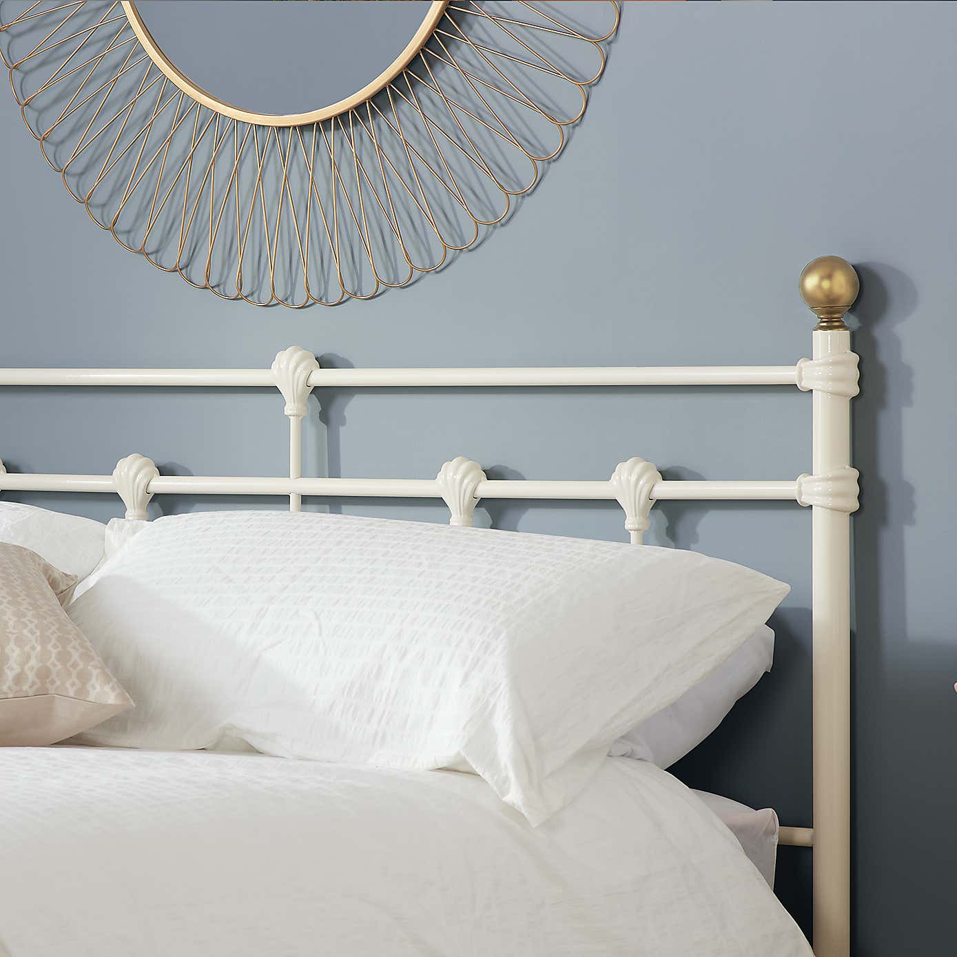 Atlas Cream Bedstead