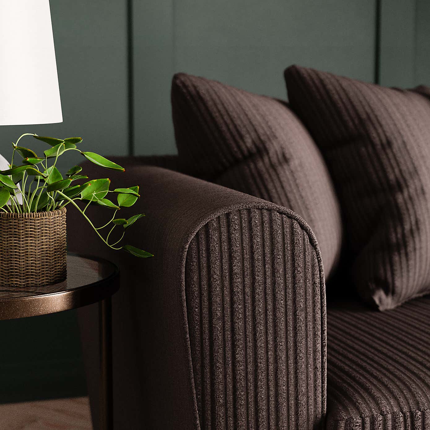 Blake Jumbo Cord 3 Seater Sofa