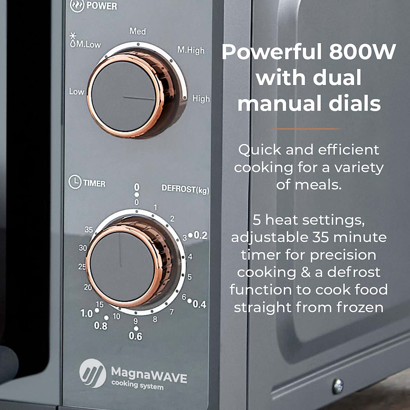 TOWER Cavaletto 20L Manual Microwave