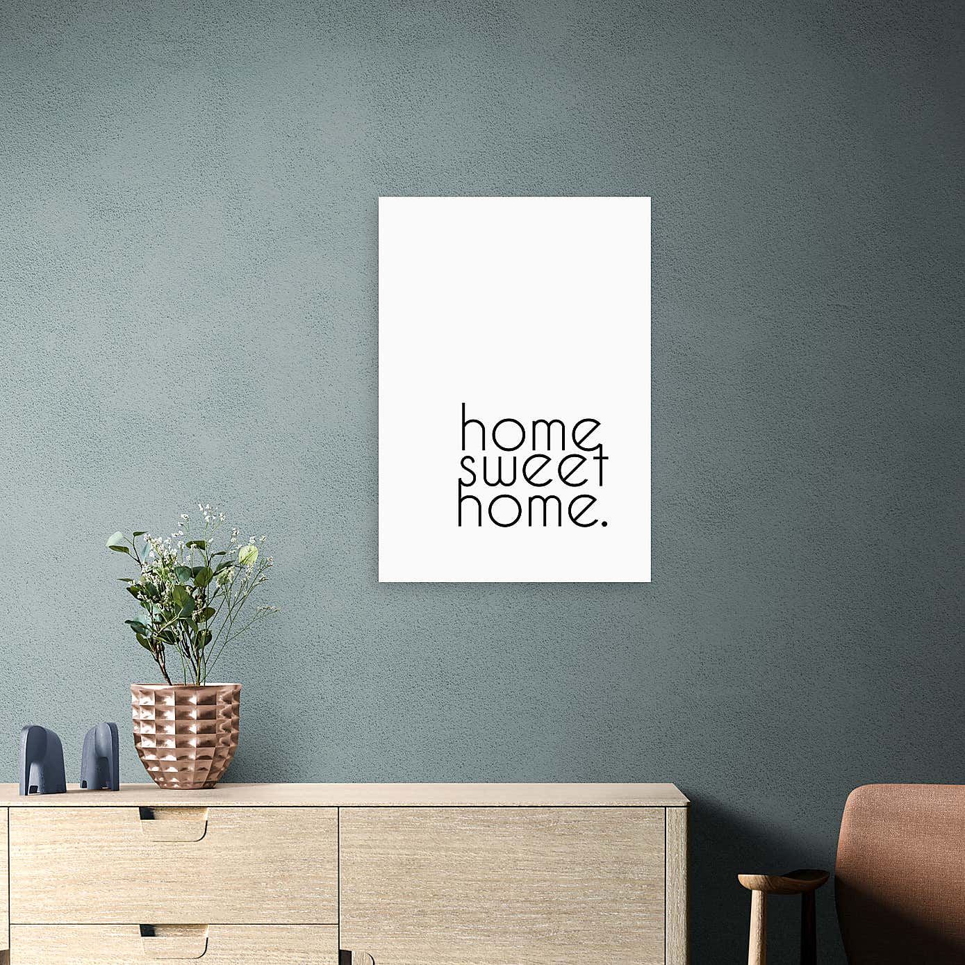 East End Prints Home Sweet Home Framed Print