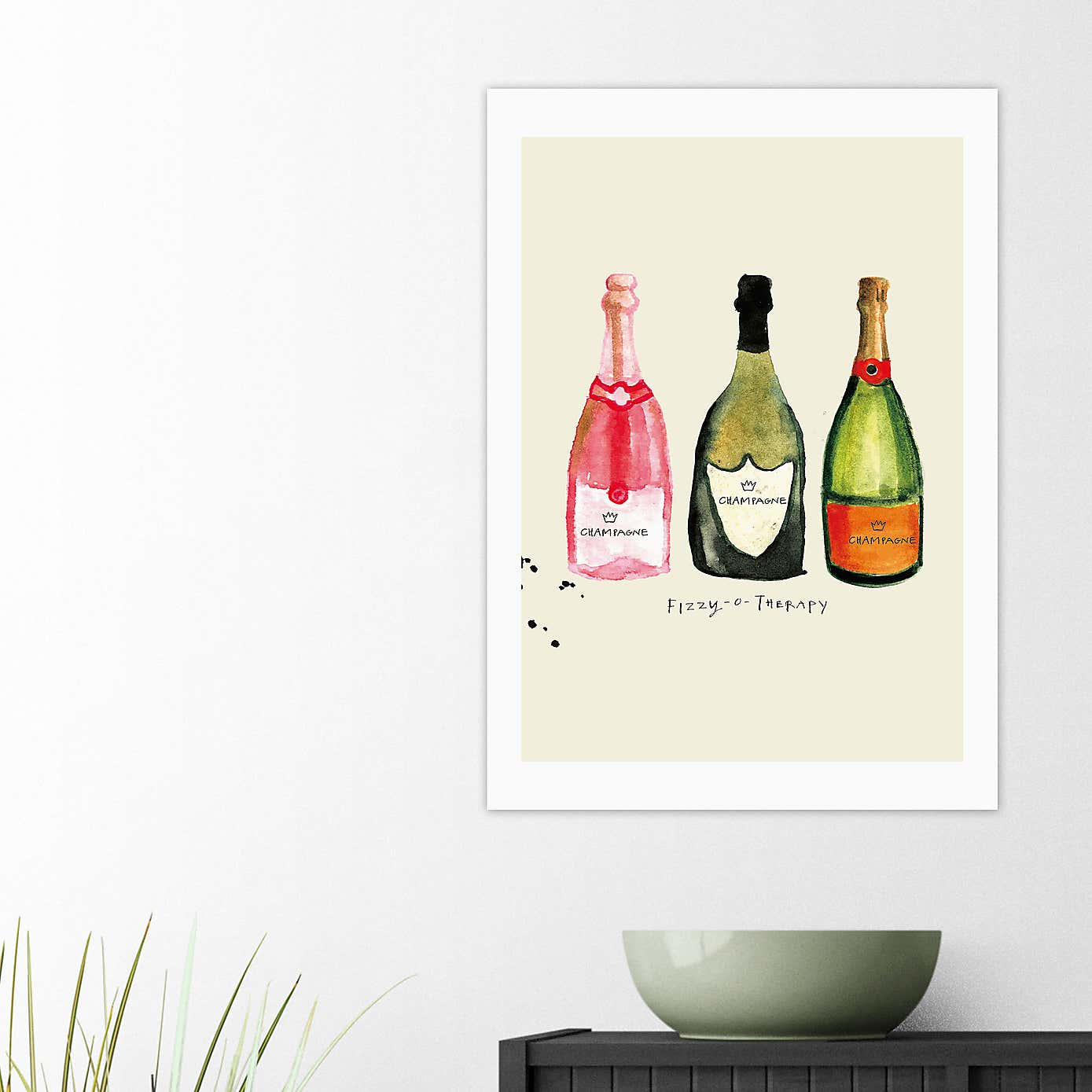East End Prints Fizzy O Therapy Print