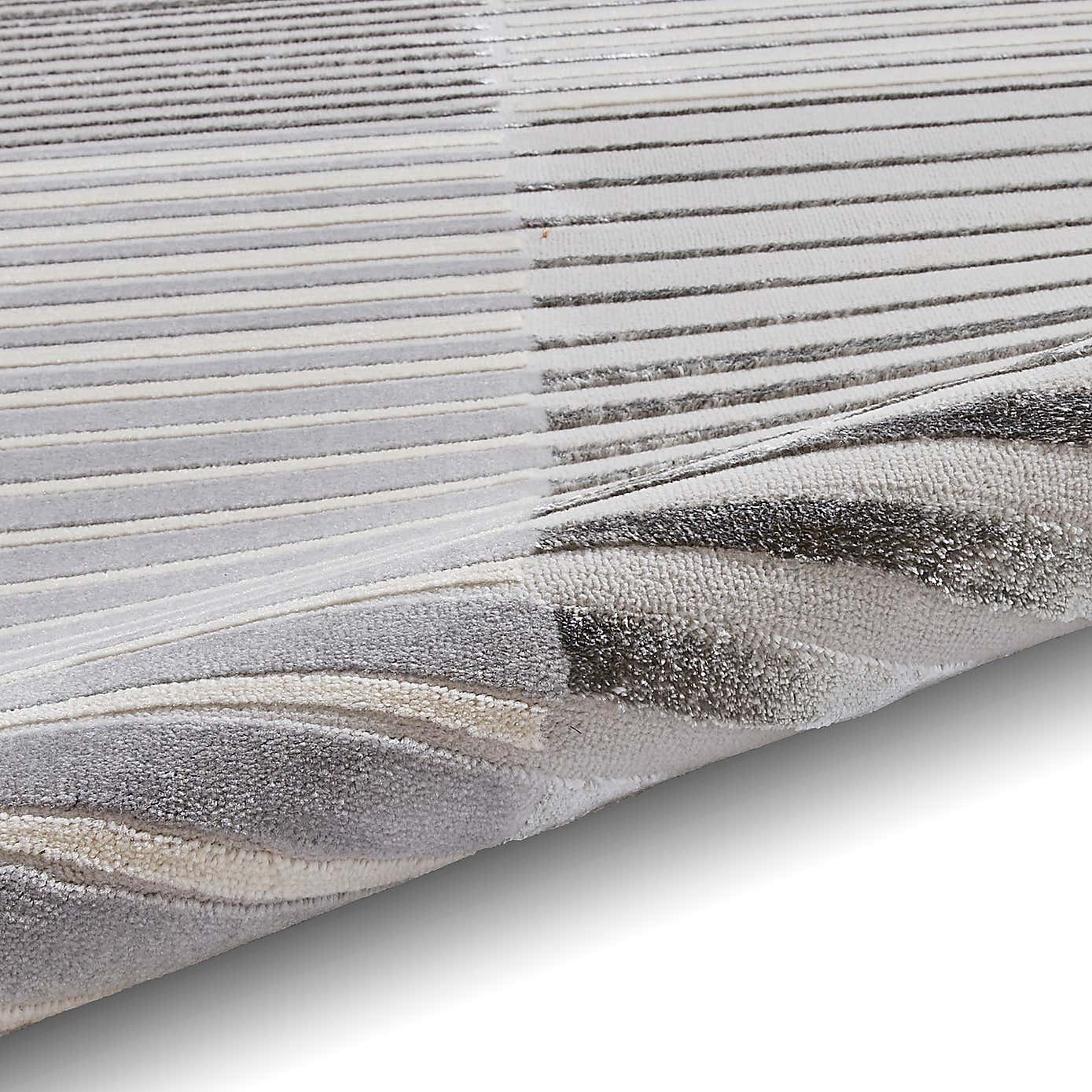 Apollo Abstract Stripe Washable Rug