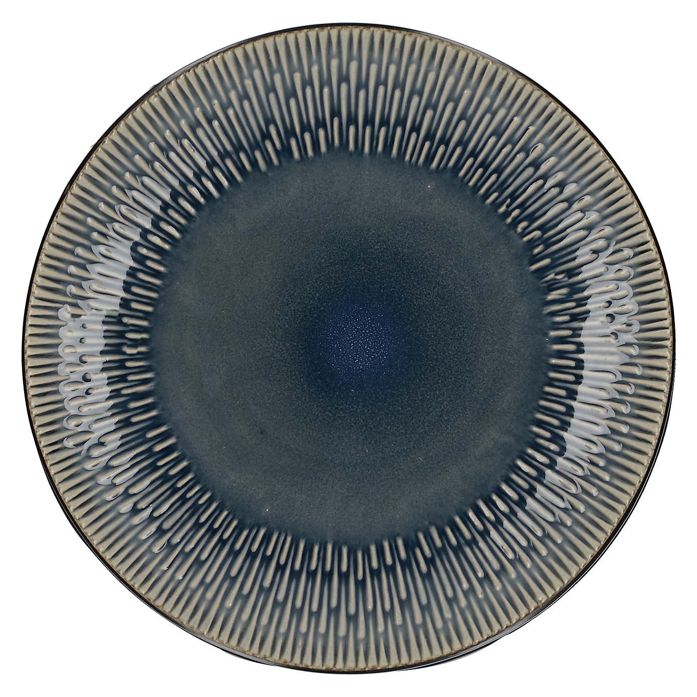 Zen Reactive Glaze Dinner Plate