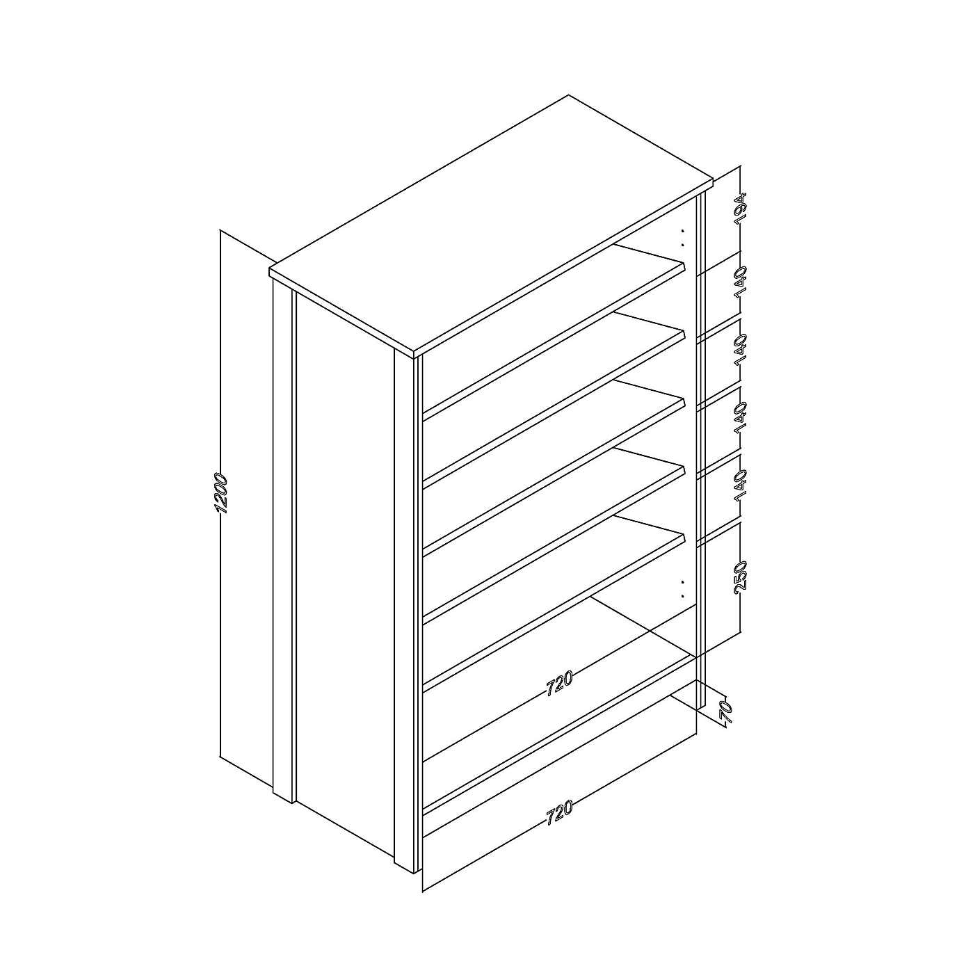Lancaster Tall Shoe Cabinet