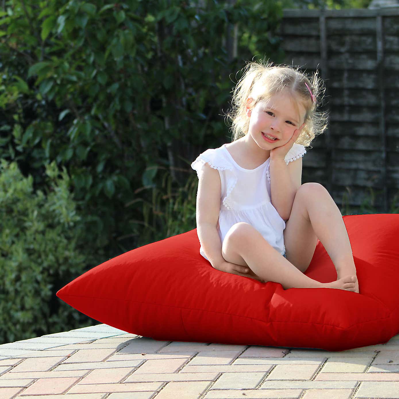 rucomfy Indoor Outdoor Floor Cushion Beanbag