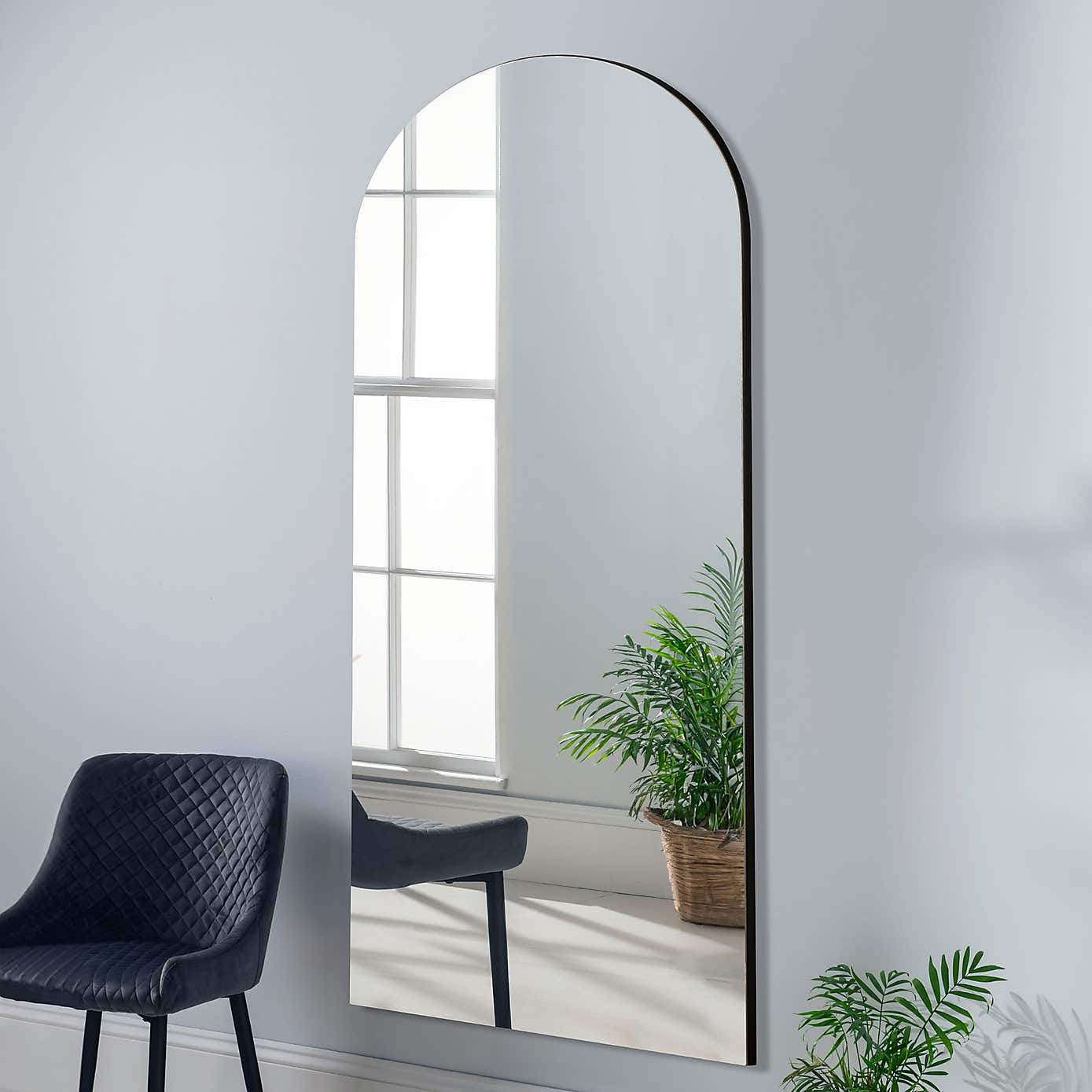 Yearn Arched Oversized Full Length Wall Mirror
