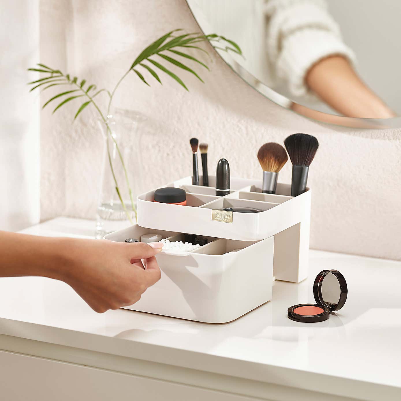 Viva Cosmetic Organiser with Drawer Shell