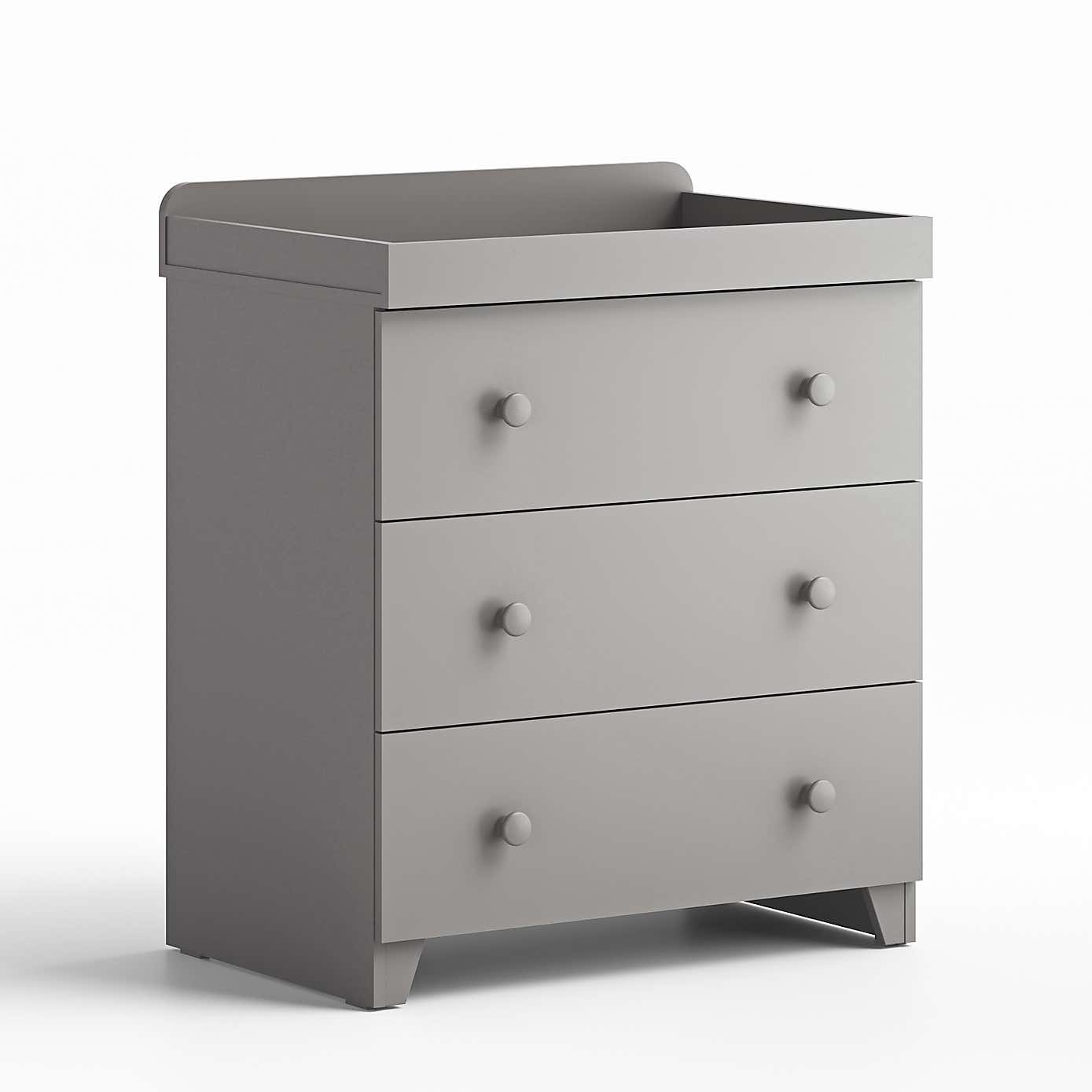 Little Acorns Classic 3 Drawer Chest and Wardrobe Nursery Set