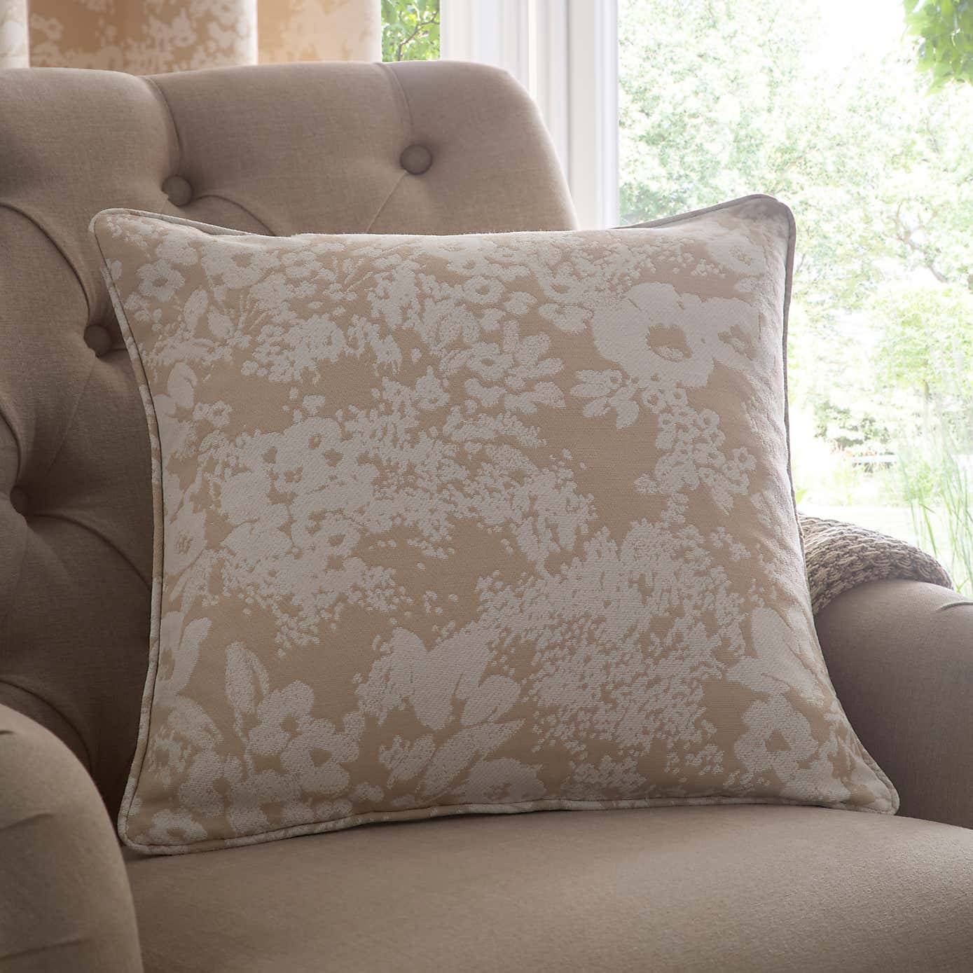 Sofia Sage Green Cushion