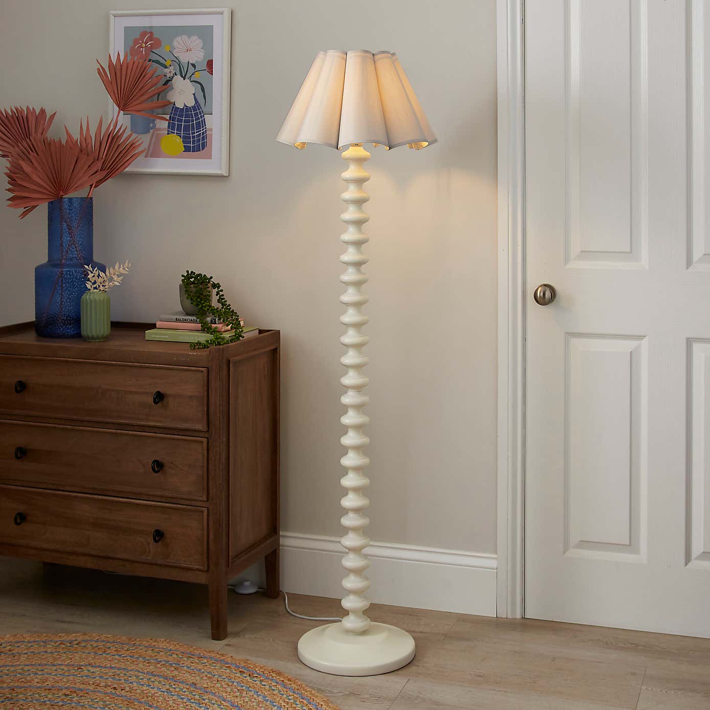 Petal Pleat Easy Fit Lamp Shade