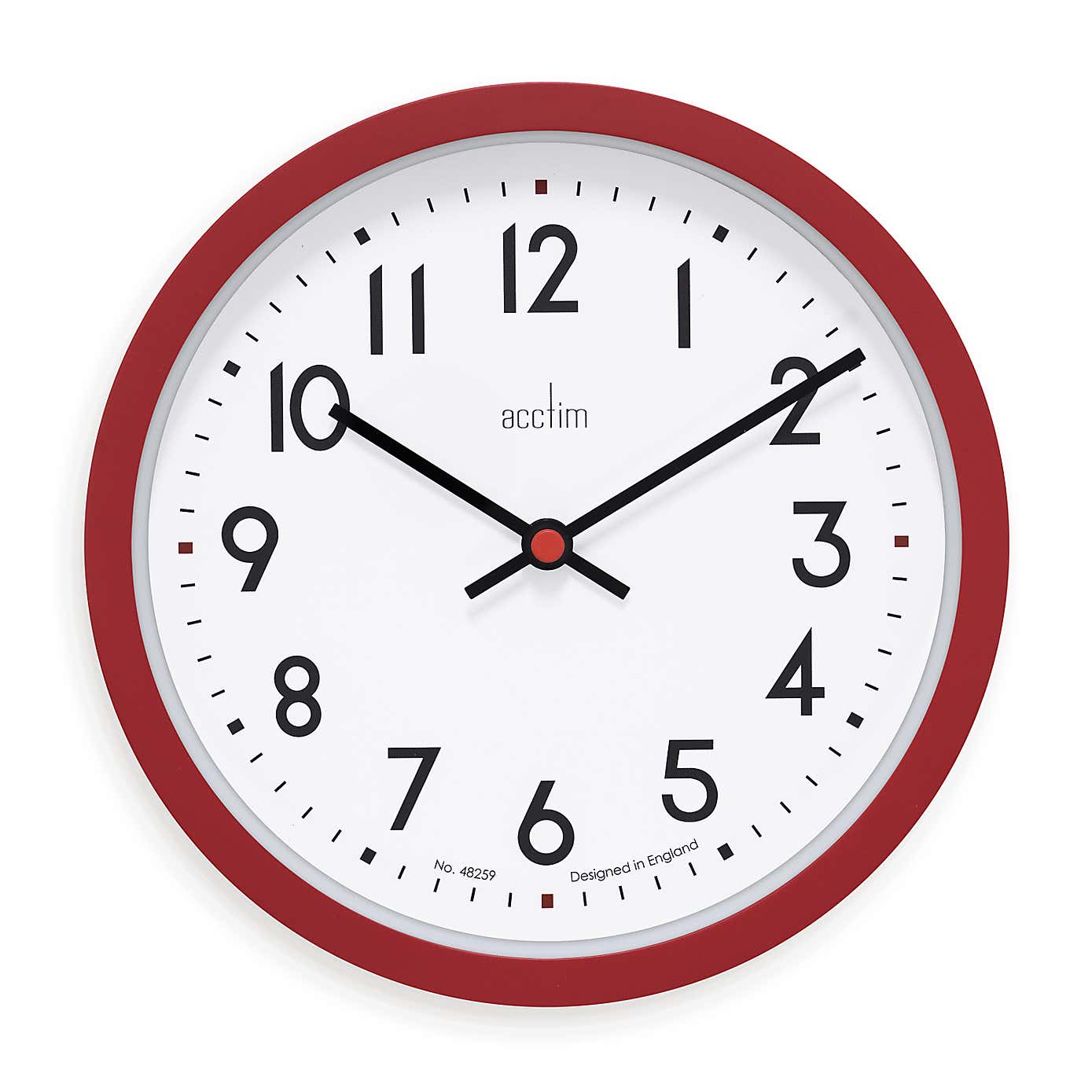 Acctim Elstow Retro Kitchen Wall Clock Quartz 20cm