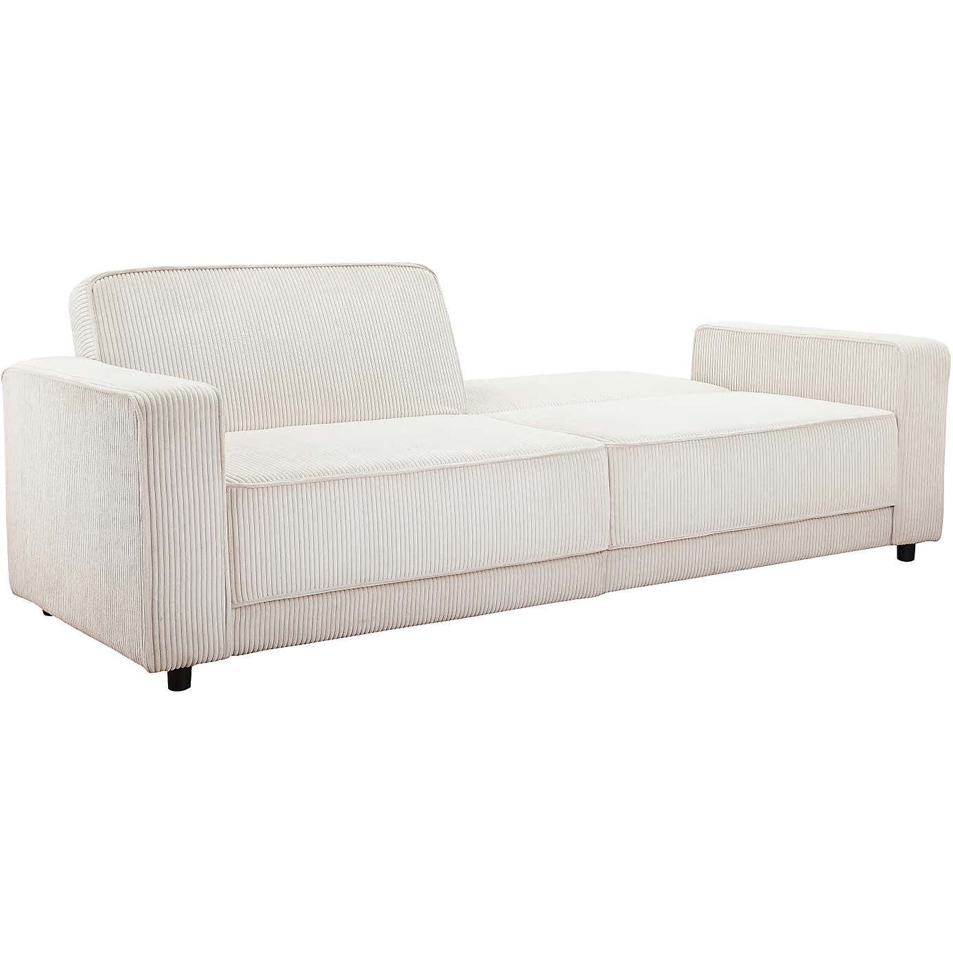 Allie Corduroy 3 Seater Sofa Bed