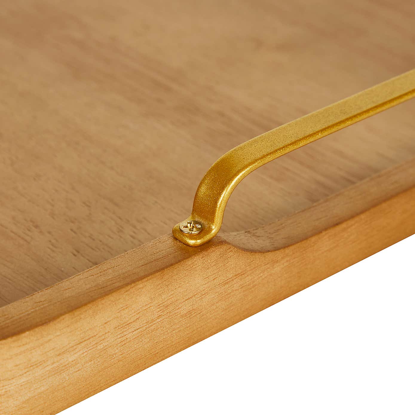 Wooden Tray with Handles