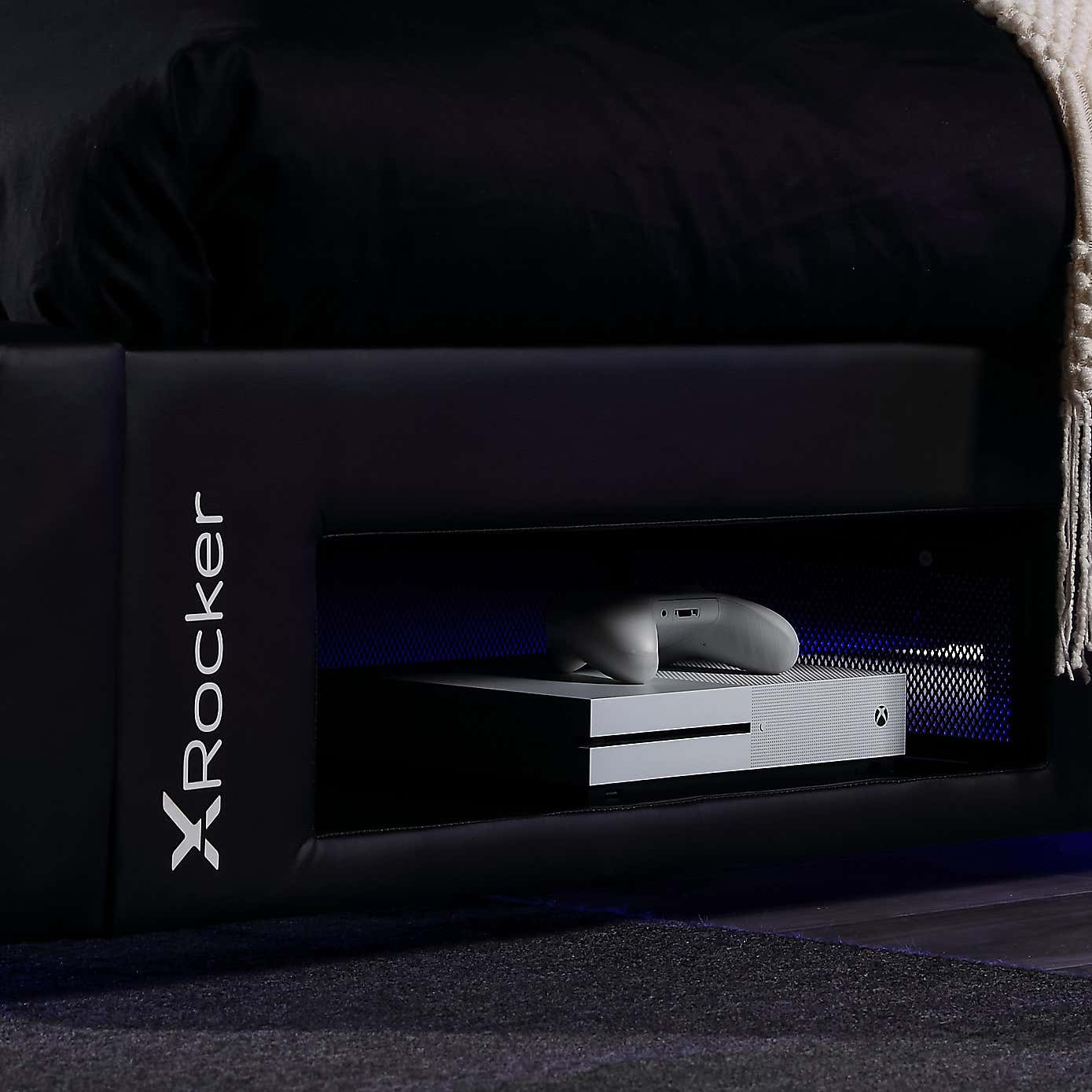 X Rocker Cerberus Twist TV Single Gaming Bed
