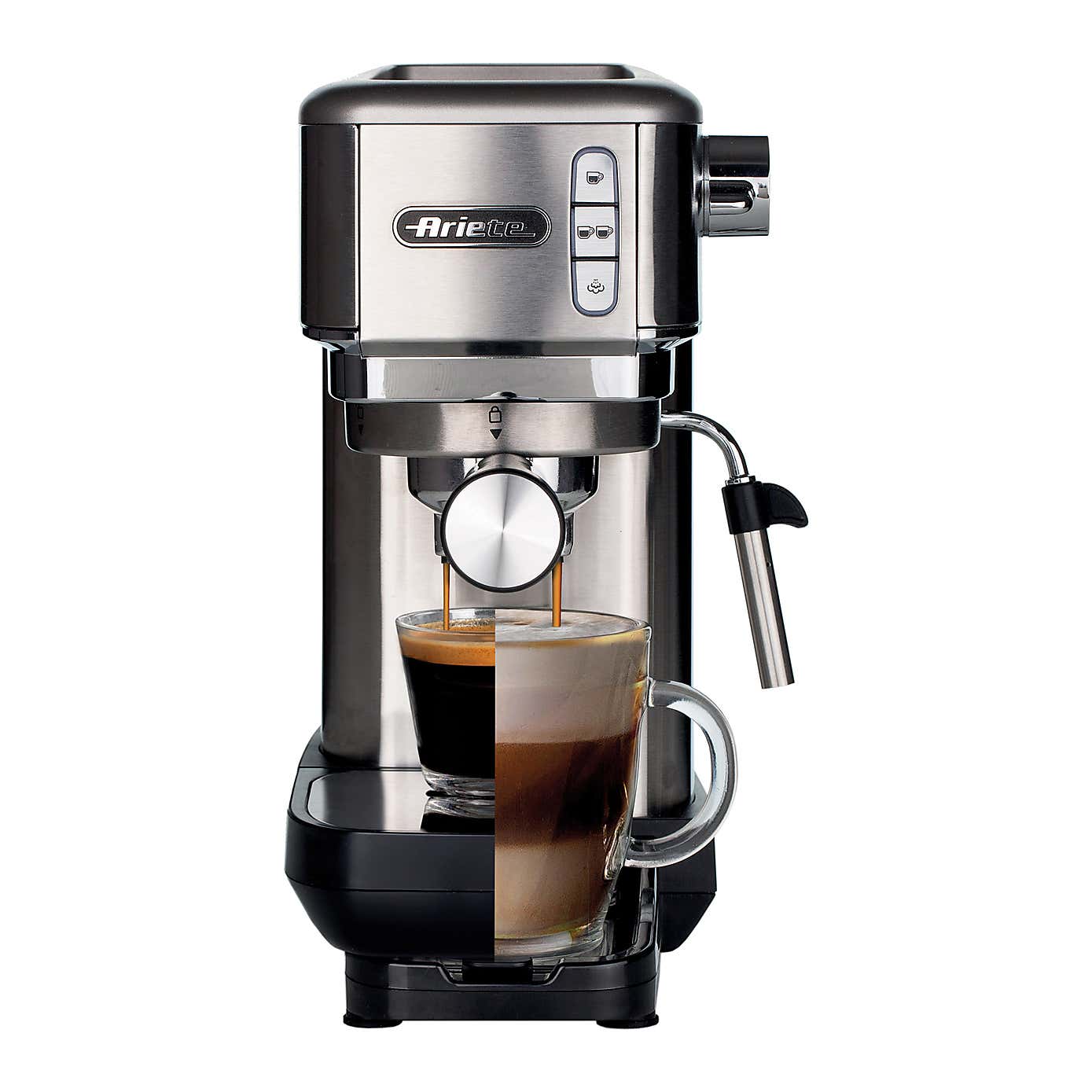 Ariete Slim Metal Espresso Coffee Maker