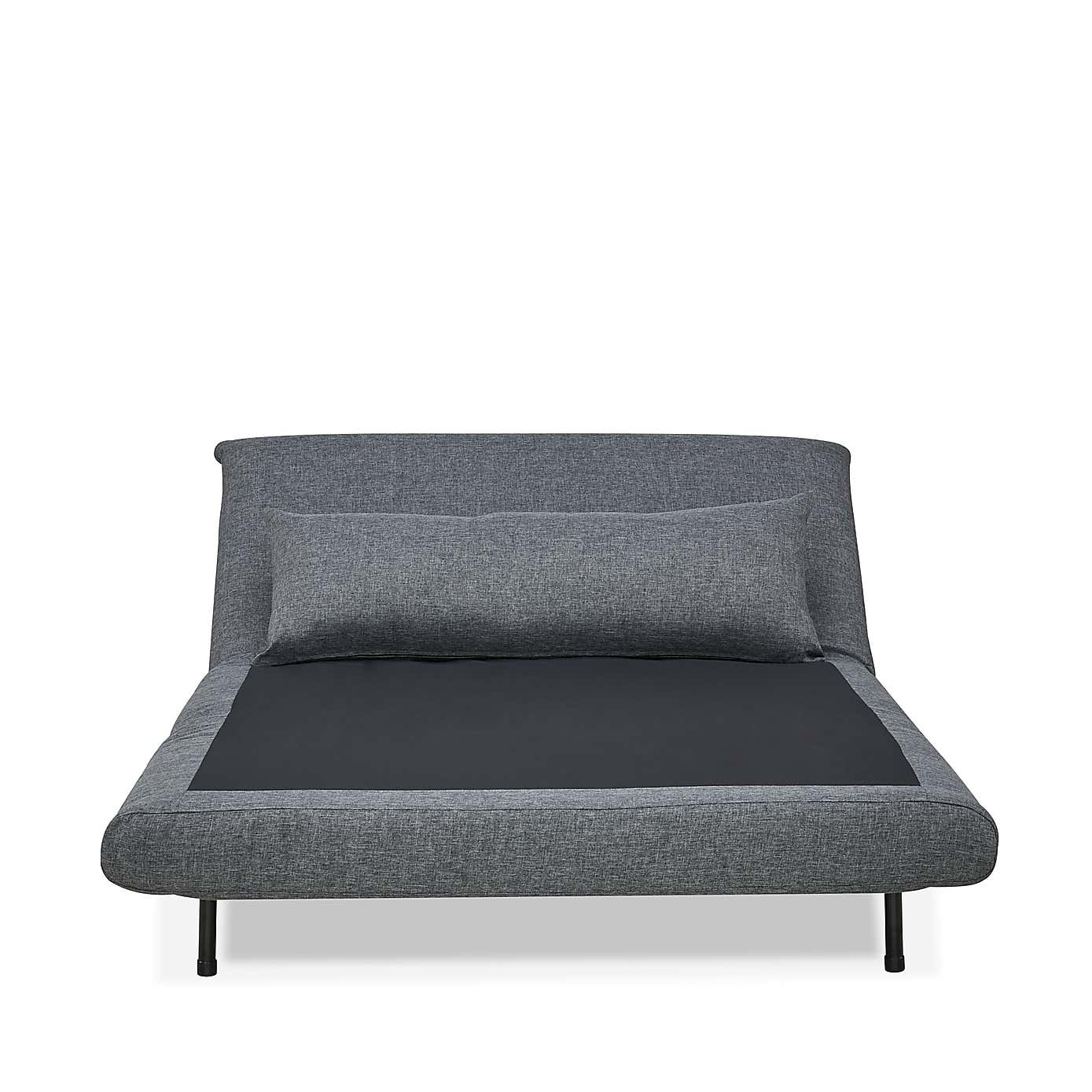 Aria Fabric Compact Double Sofa Bed
