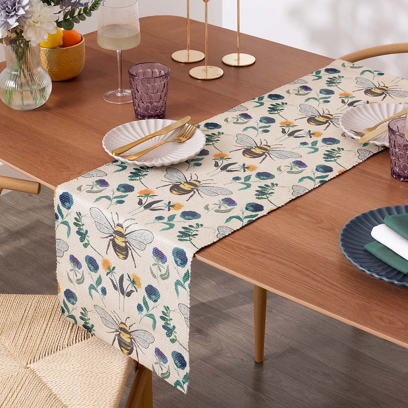 Wylder Wild Garden Table Runner