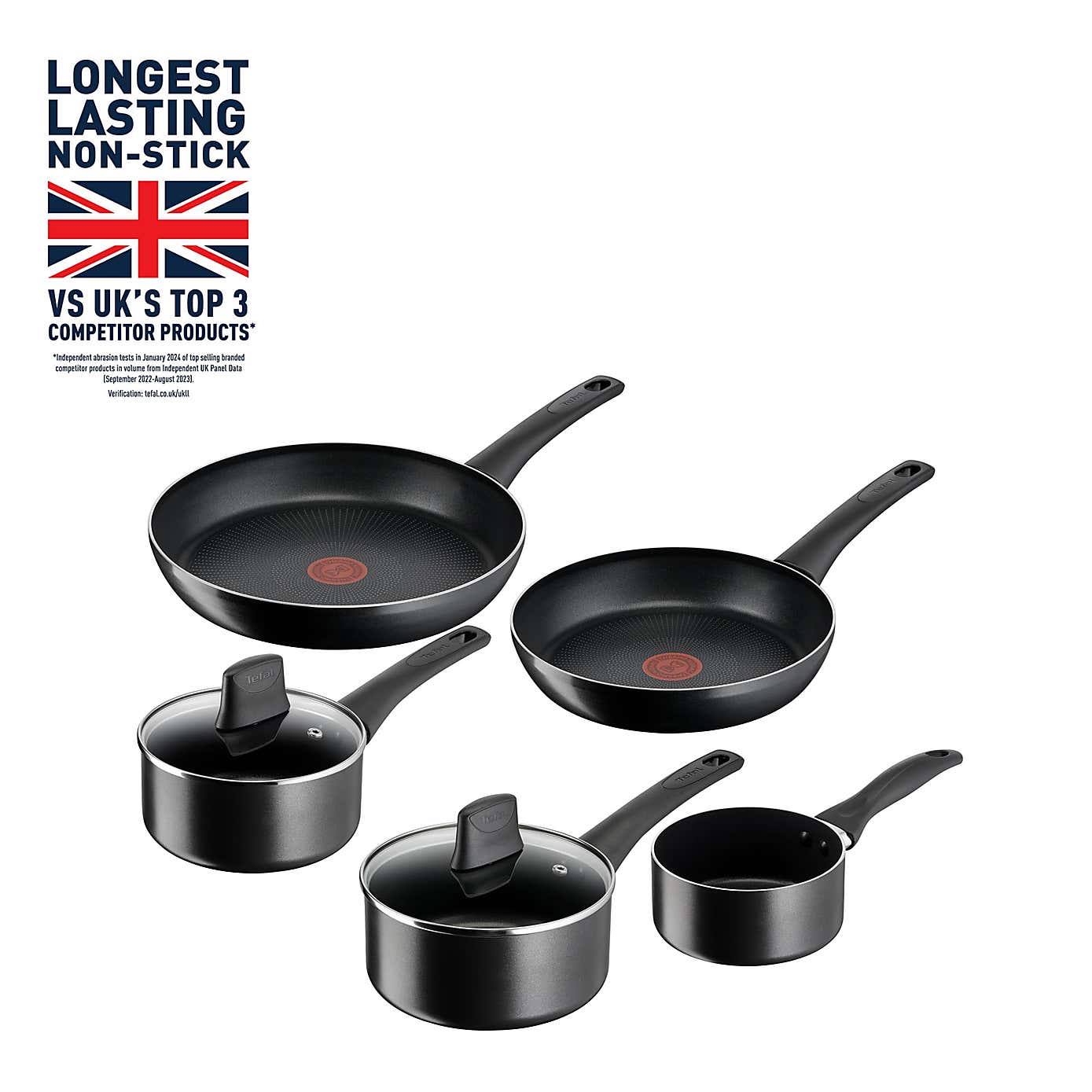 Tefal Titanium Force 5 Piece Set