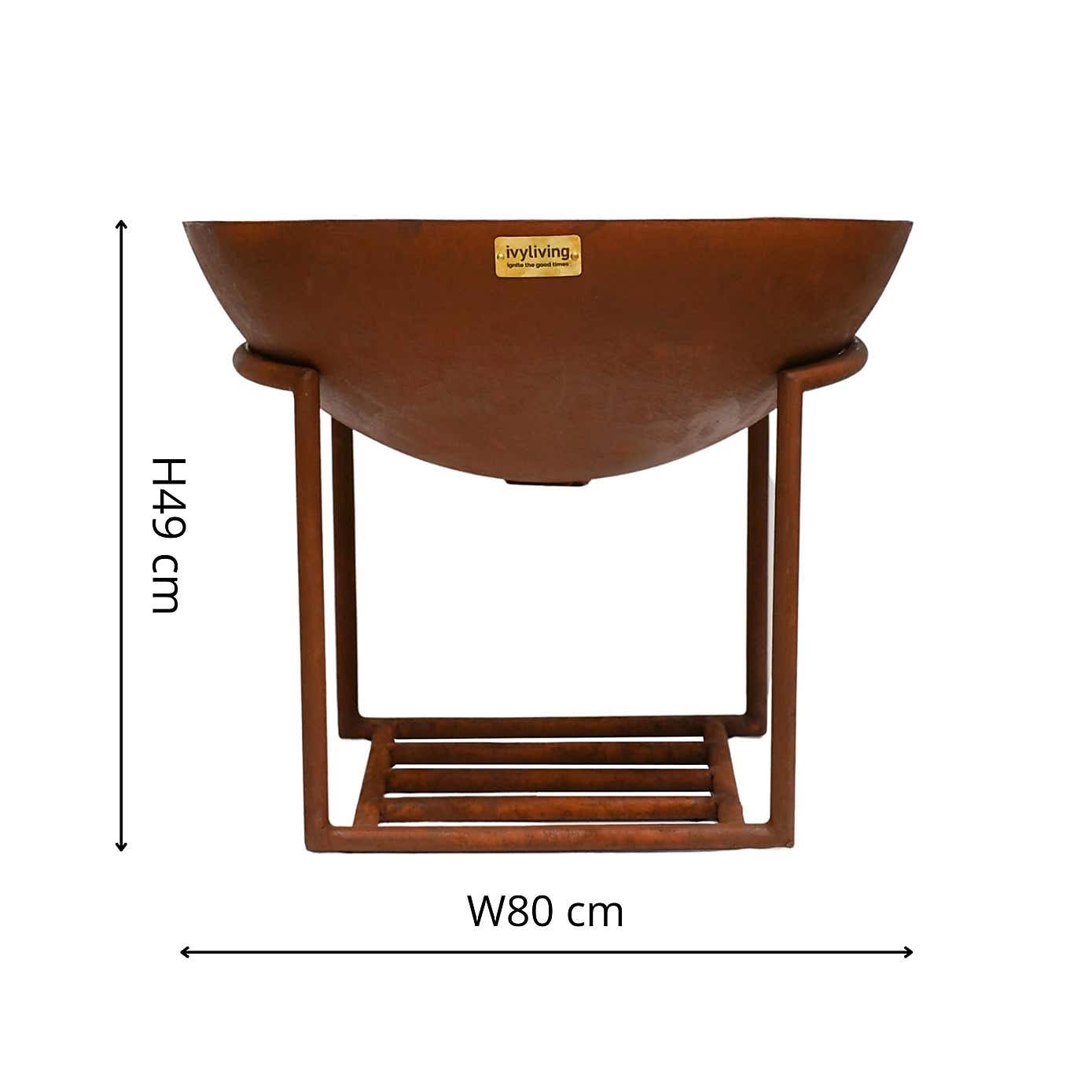 Outdoor Extra Large Cast Iron Fire Pit